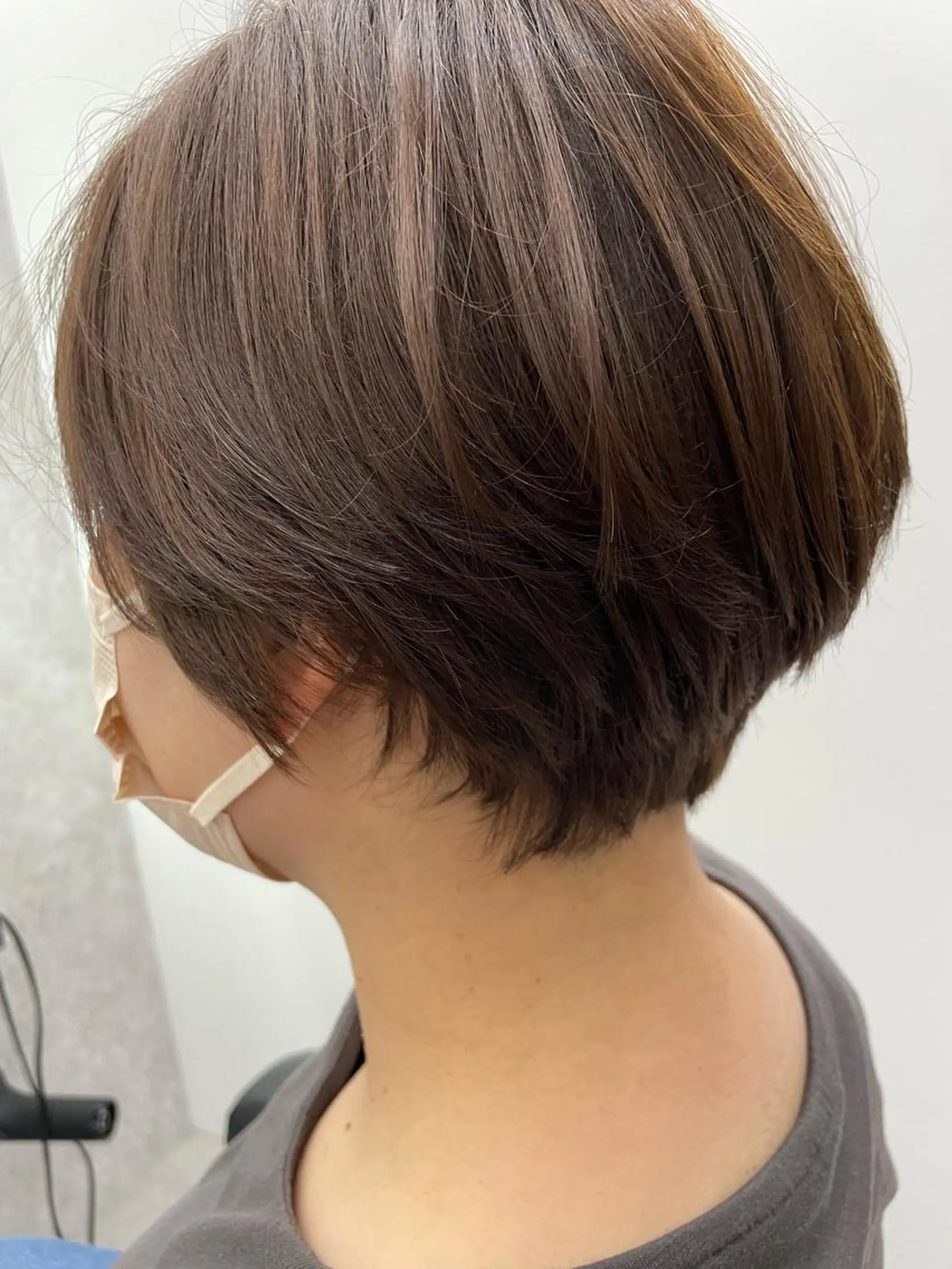 ショート ショートヘア 新村 華奈絵のヘアスタイル