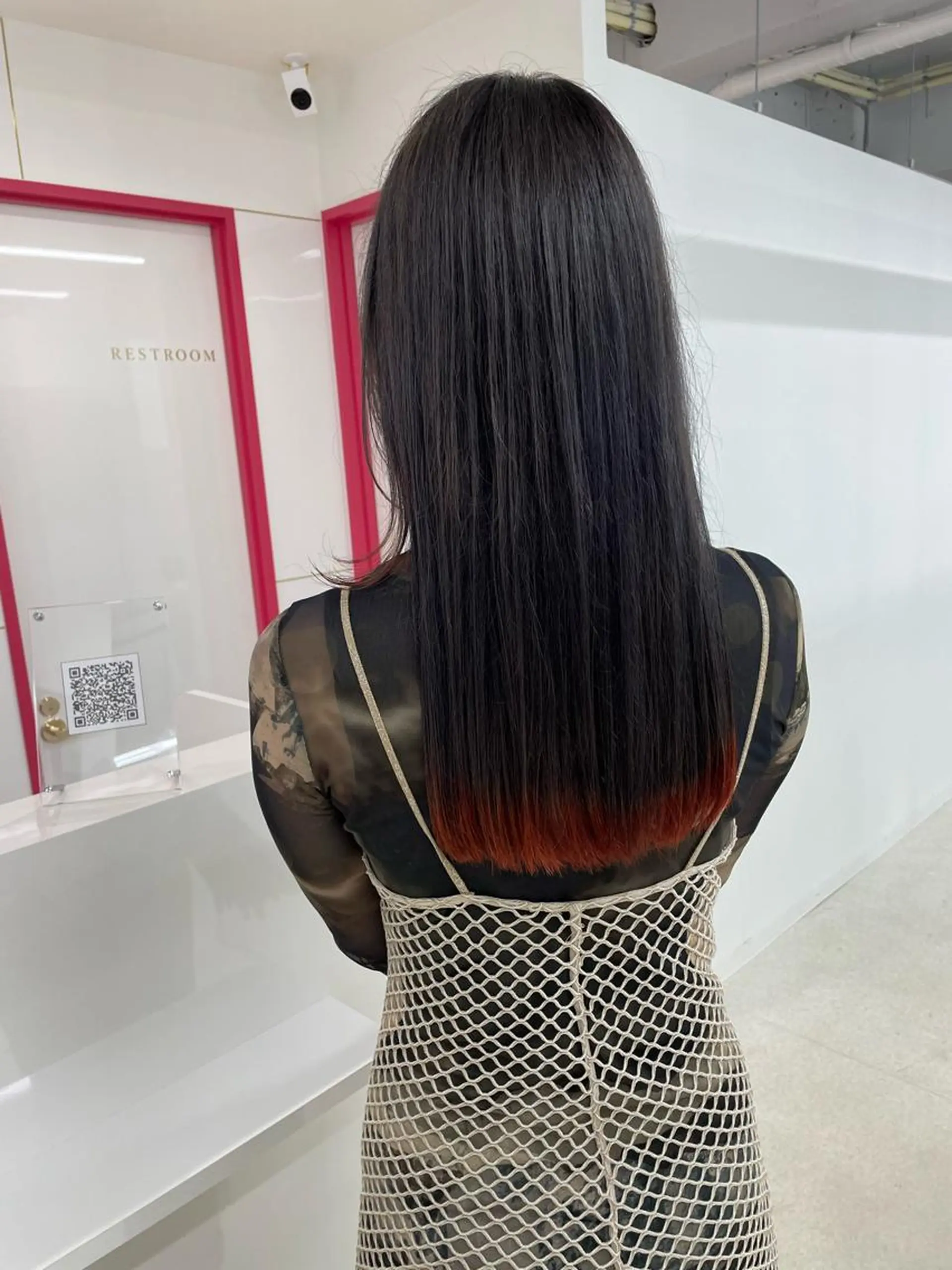 セミロング カラー カット ヘアカラー 冨木 雄斗のヘアスタイル