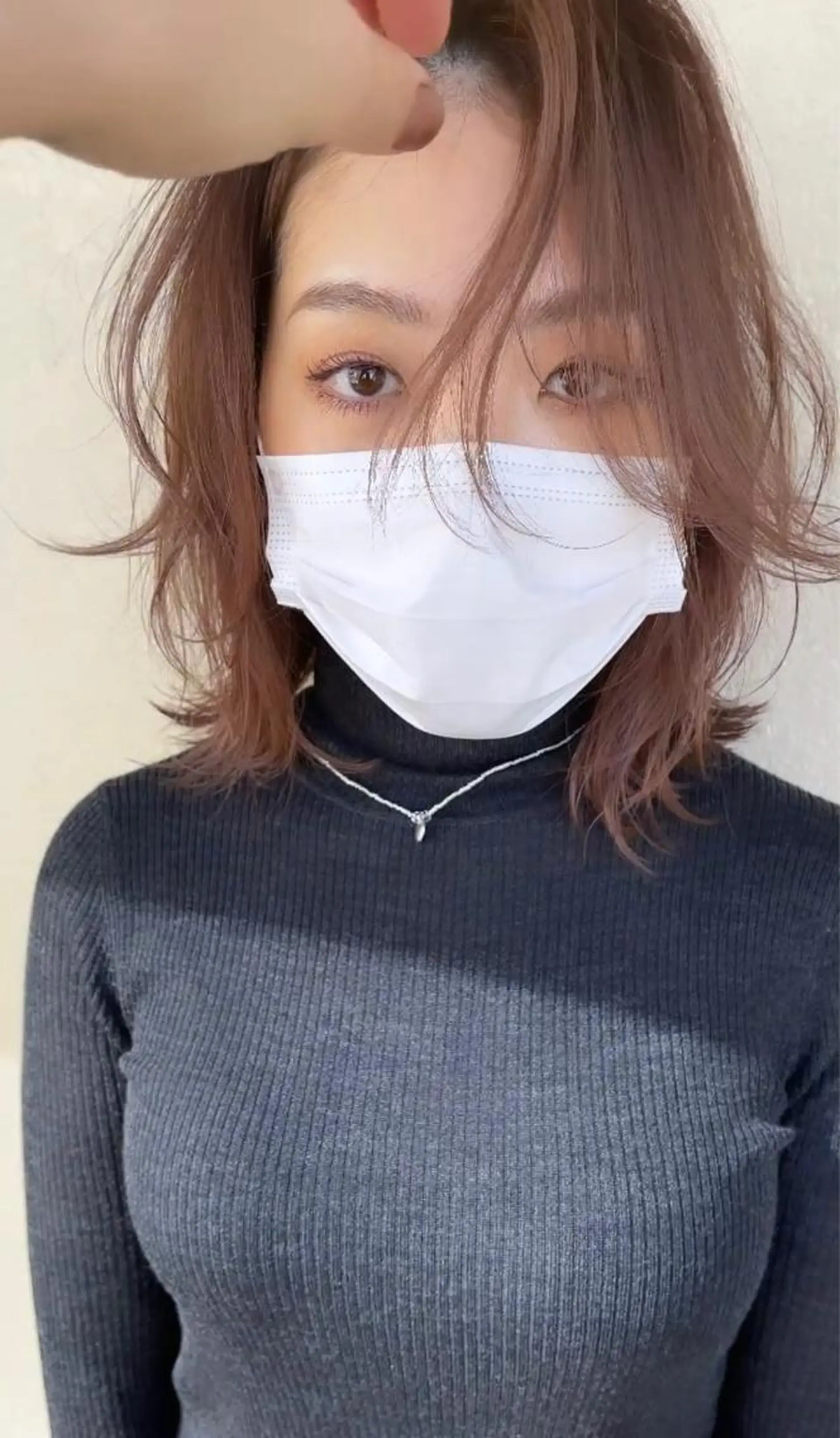 ミディアム カラー ベージュカラー ラベンダーカラー ラベンダーベージュ ミルクティーベージュ カット ヘアカラー トリートメント PALAN K-Beauty SHINJUKU所属・“ミニモ最高評価獲得 “代表"Kohei"のヘアスタイル