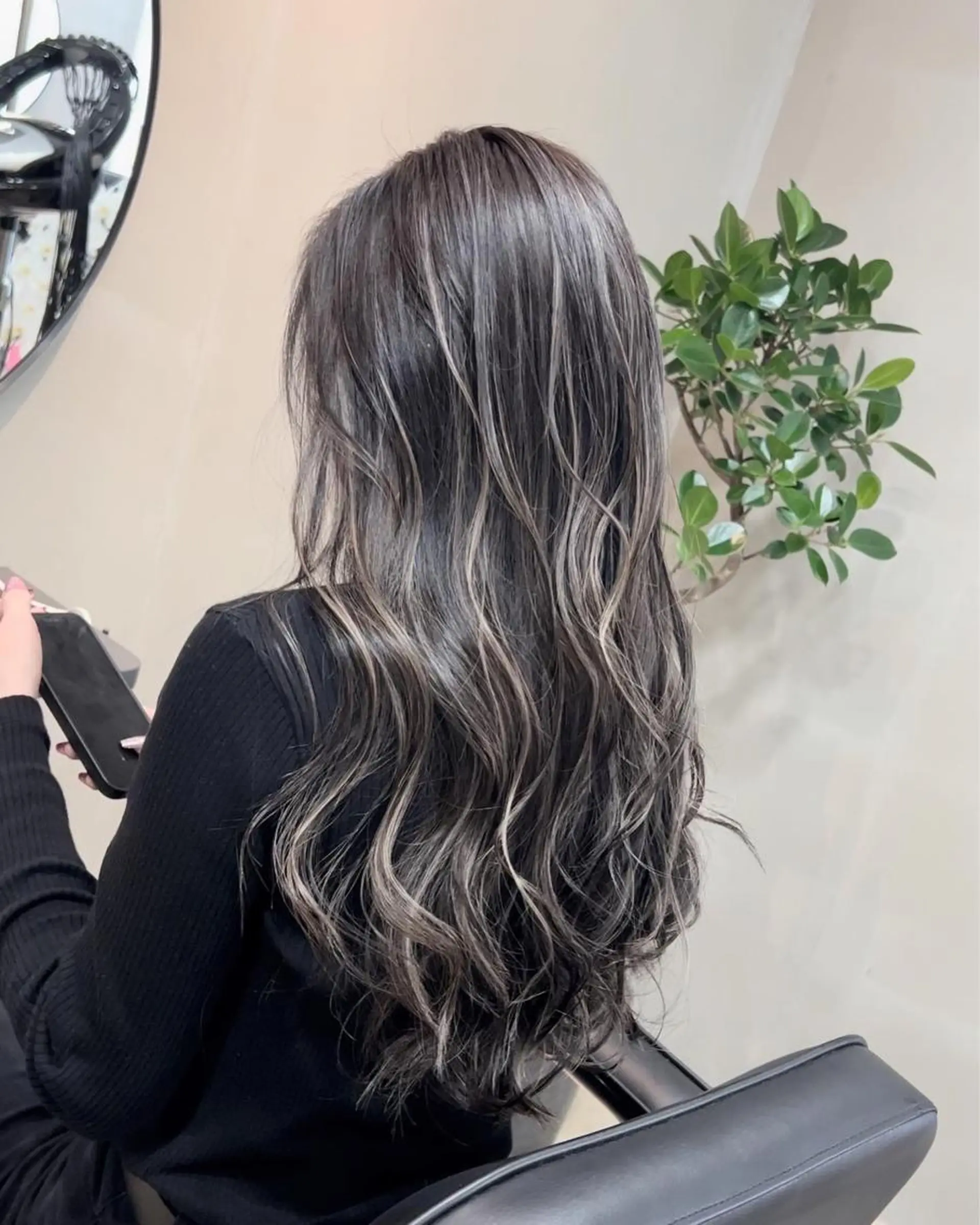 ロング カラー カット ヘアカラー トリートメント lafith hair leco所属・西金 徹のヘアスタイル