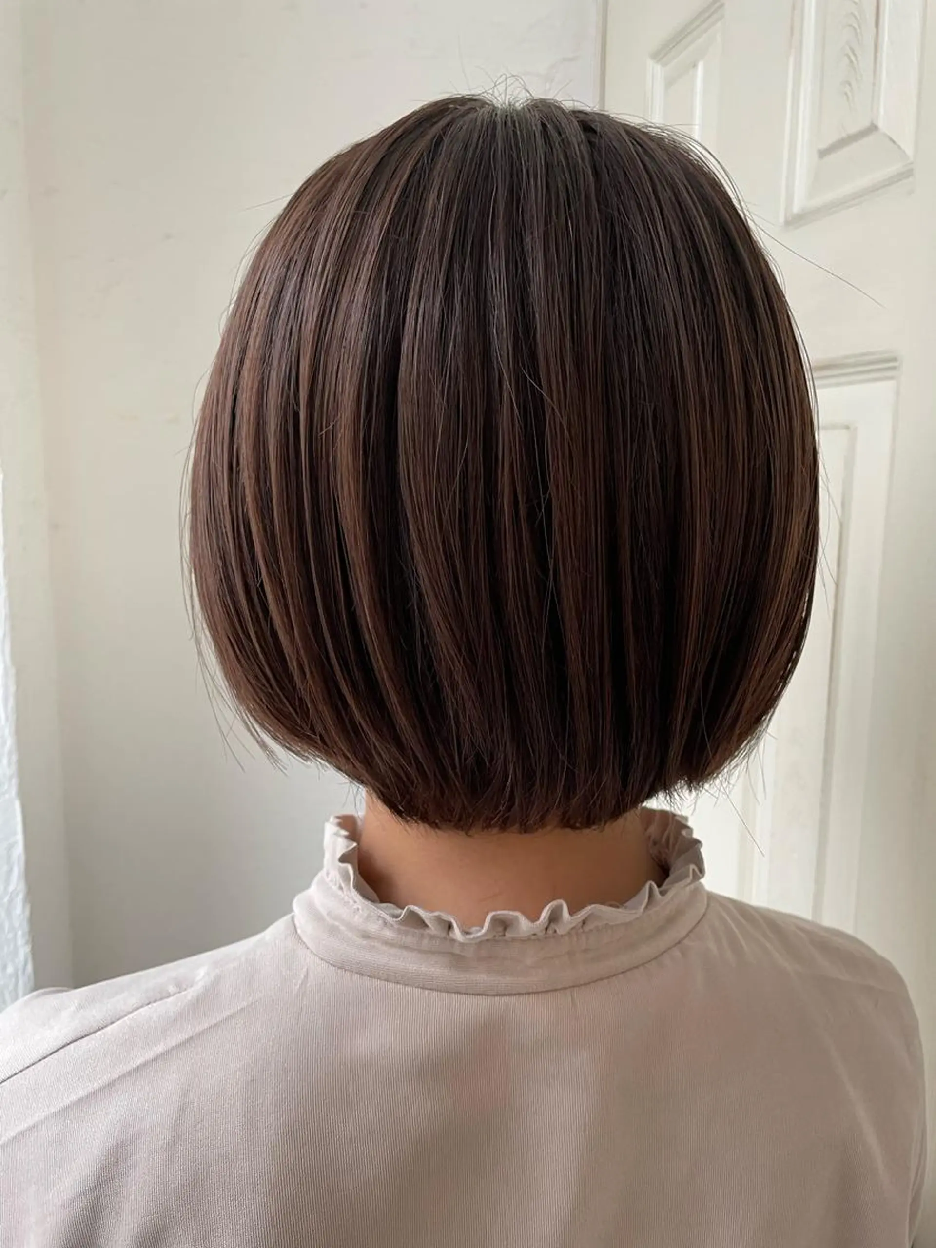 ショート カラー カット ヘアカラー タナカ マナミのヘアスタイル