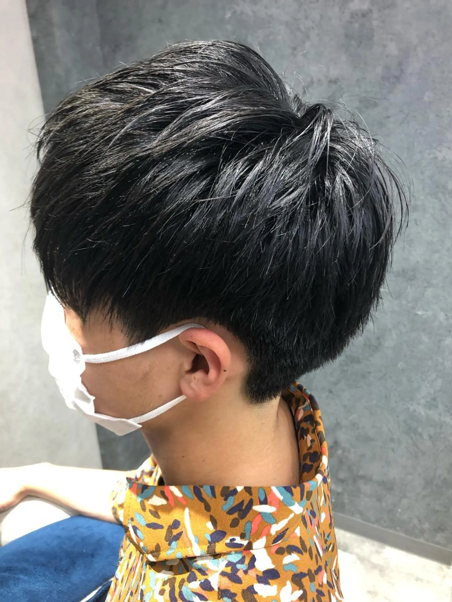 メンズ マッシュ ツーブロック カット Noy所属・Noyヨシモト ヒロトのヘアスタイル
