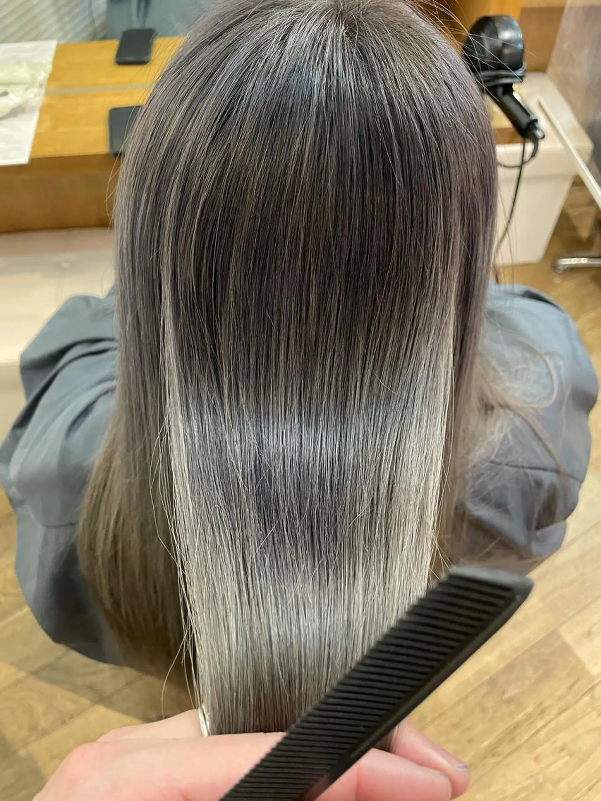ロング カラー カット ヘアカラー トリートメント ヘアセット ✨髪質改善特化サロン ✨グシユキヤ✨のヘアスタイル