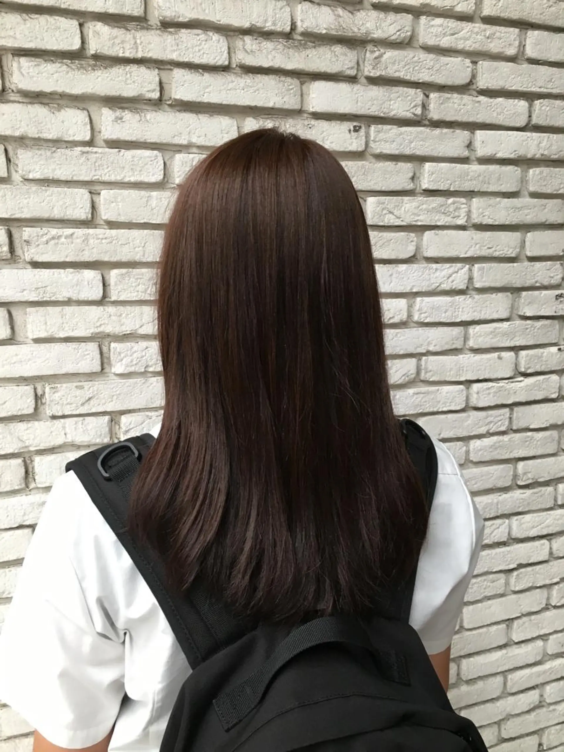 ロング カラー アッシュ Lapel green所属・Lapelgreen 森町 / AOIのヘアスタイル