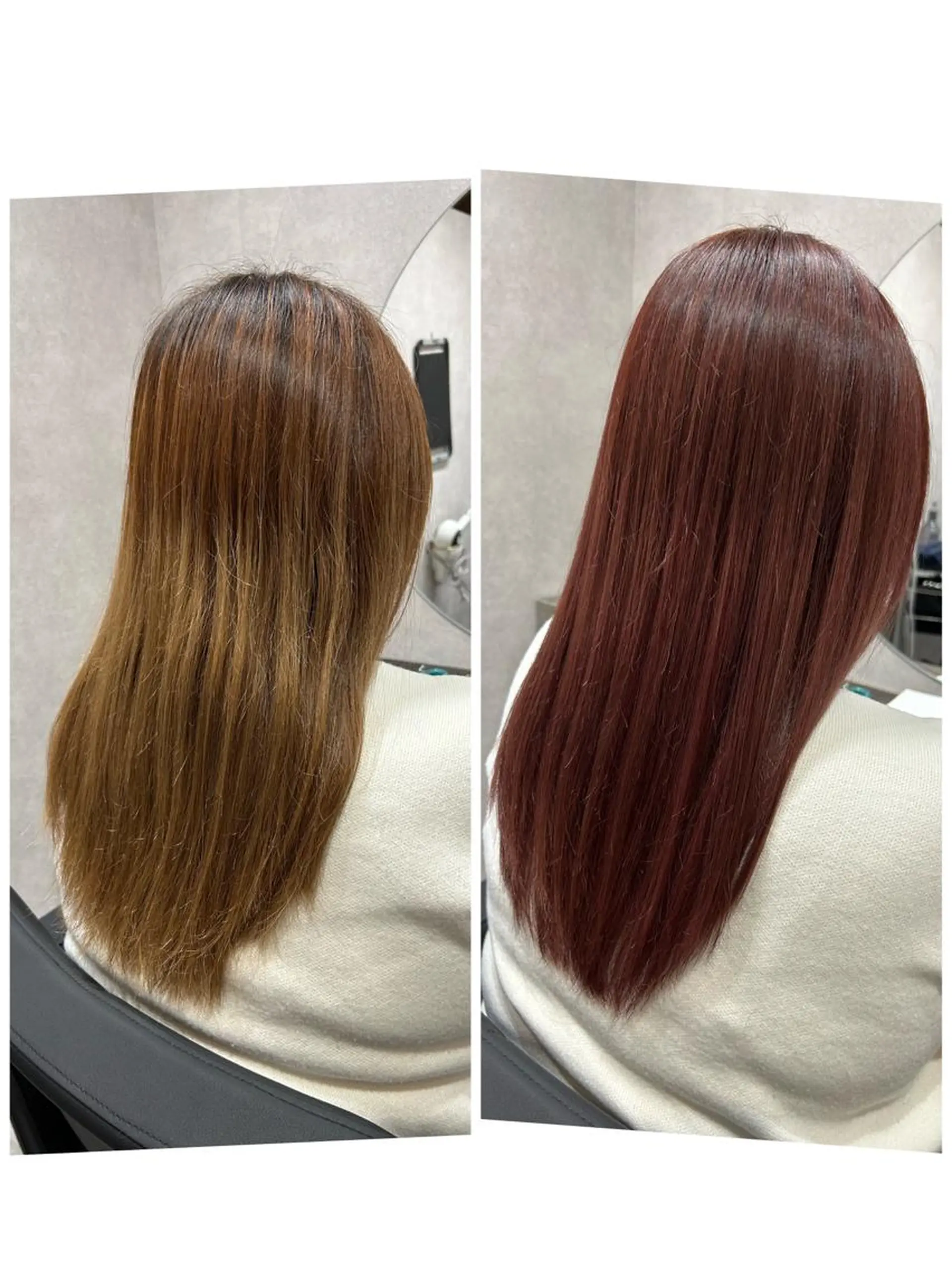 ロング カット ヘアカラー トリートメント 小野 【髪質改善】のヘアスタイル