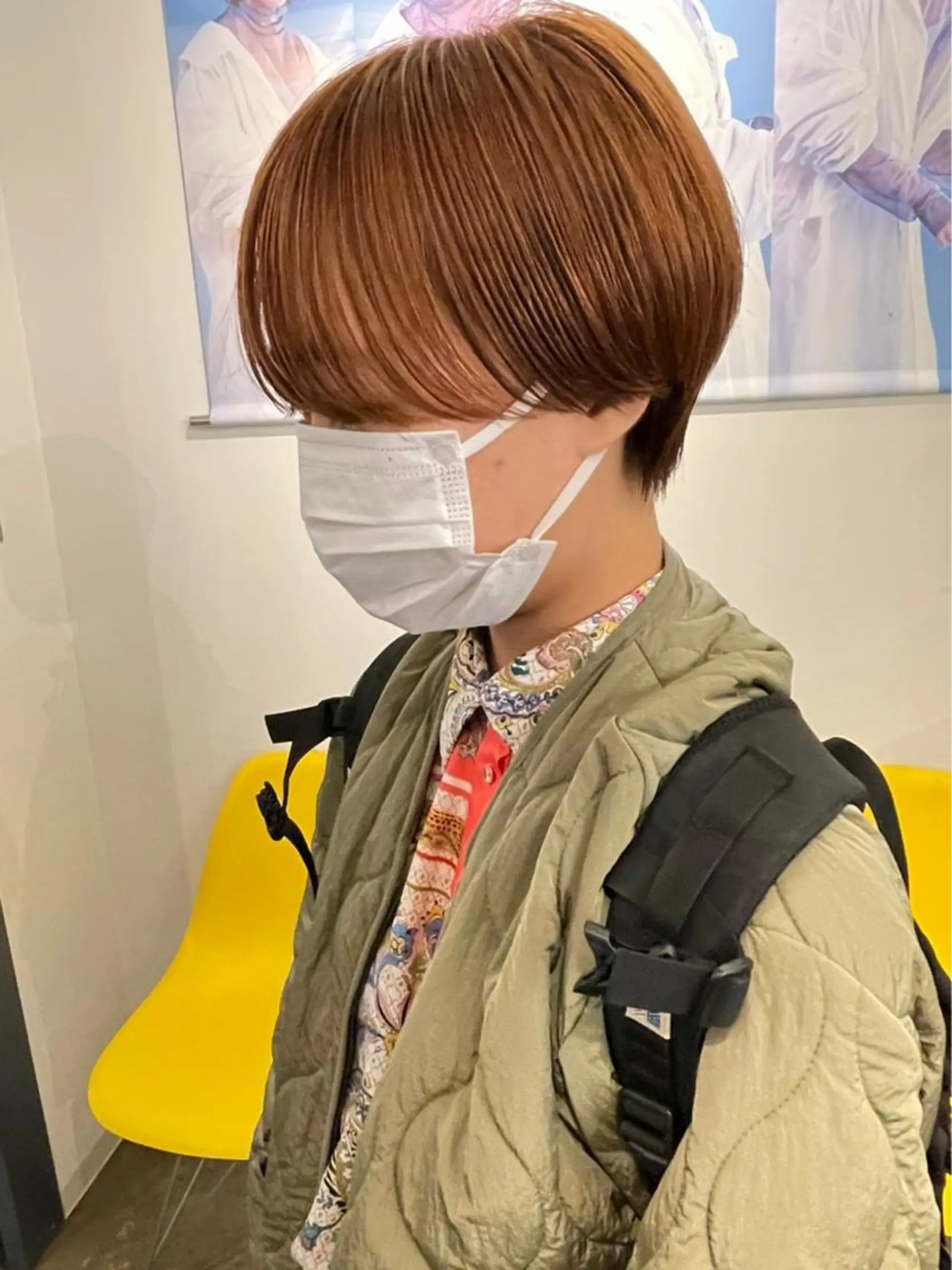 ショート カラー ショートヘア カット ヘアカラー トリートメント デザインカラー/ 火ノ見🪡のヘアスタイル