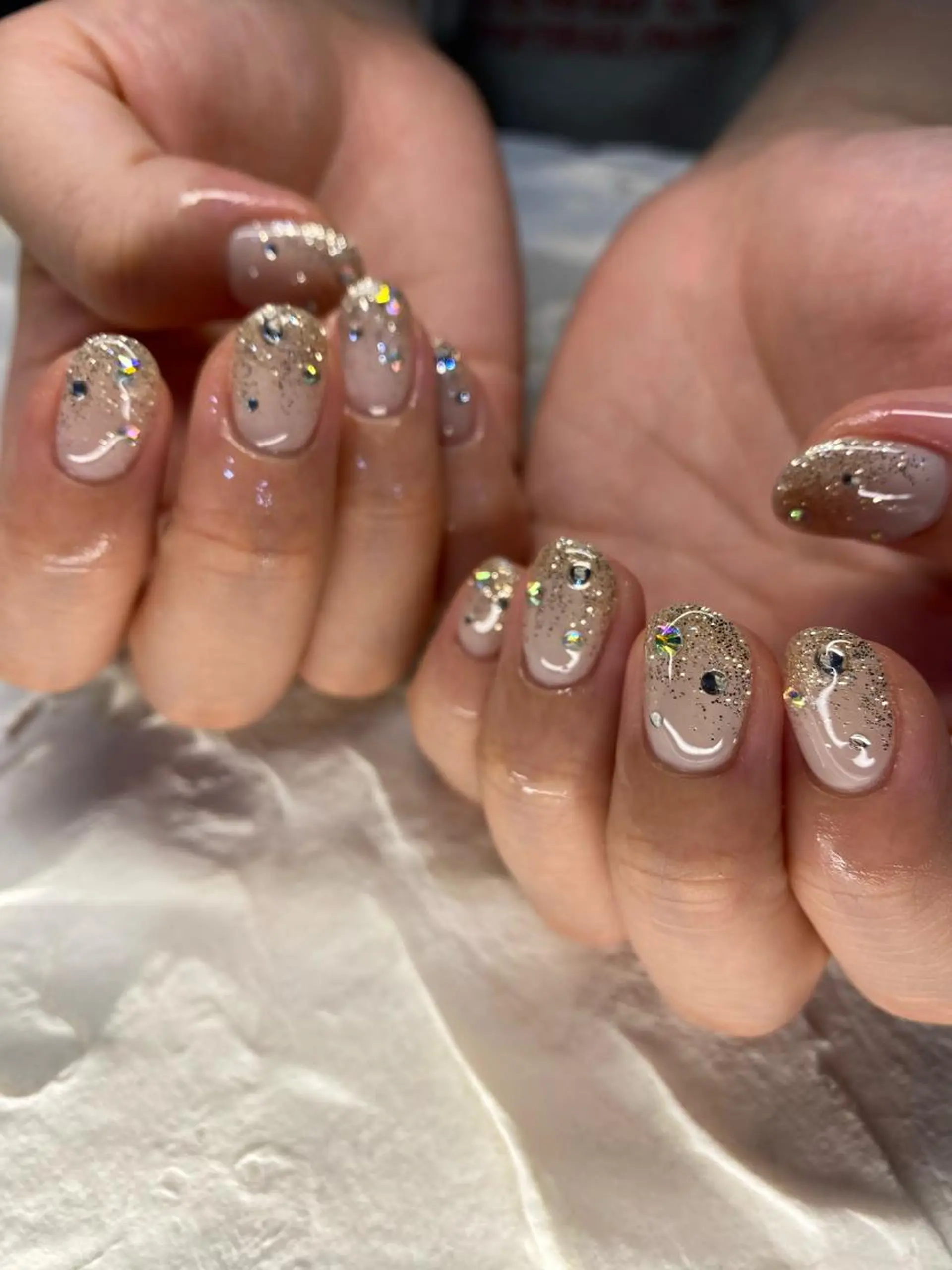 ネイル ブライダルネイル nail salon eve...のネイルデザイン