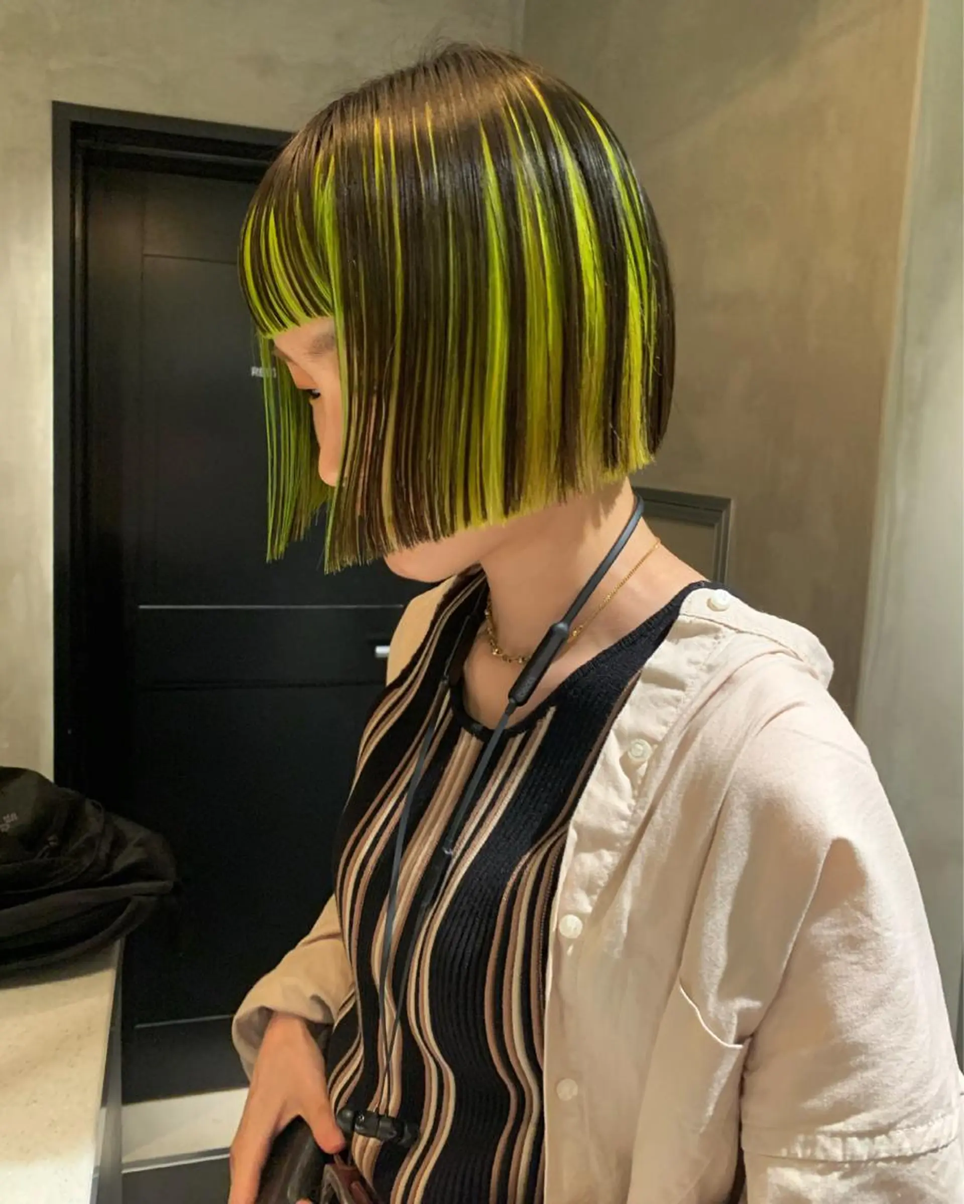ショート カラー ヘアカラー トリートメント アンニュイヘア🪽 ayumiのヘアスタイル
