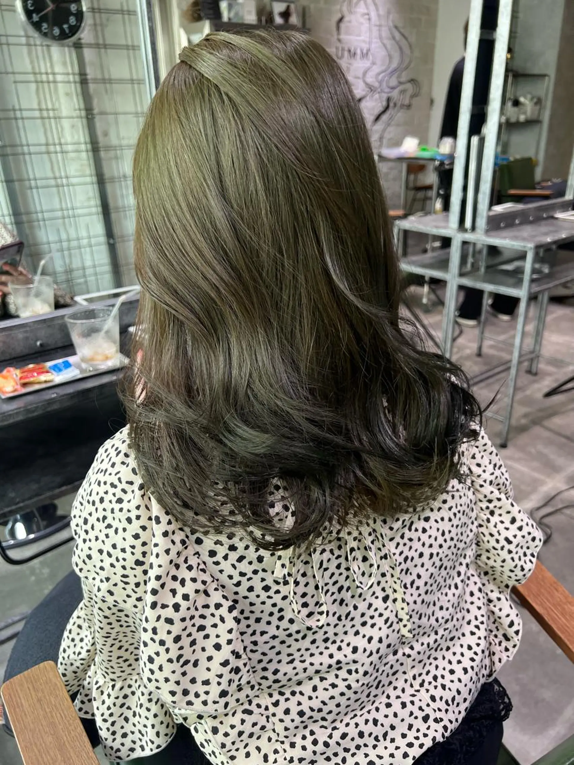 カラー ヘアカラー AYANE 韓国ヘア /レイヤーカットのヘアスタイル