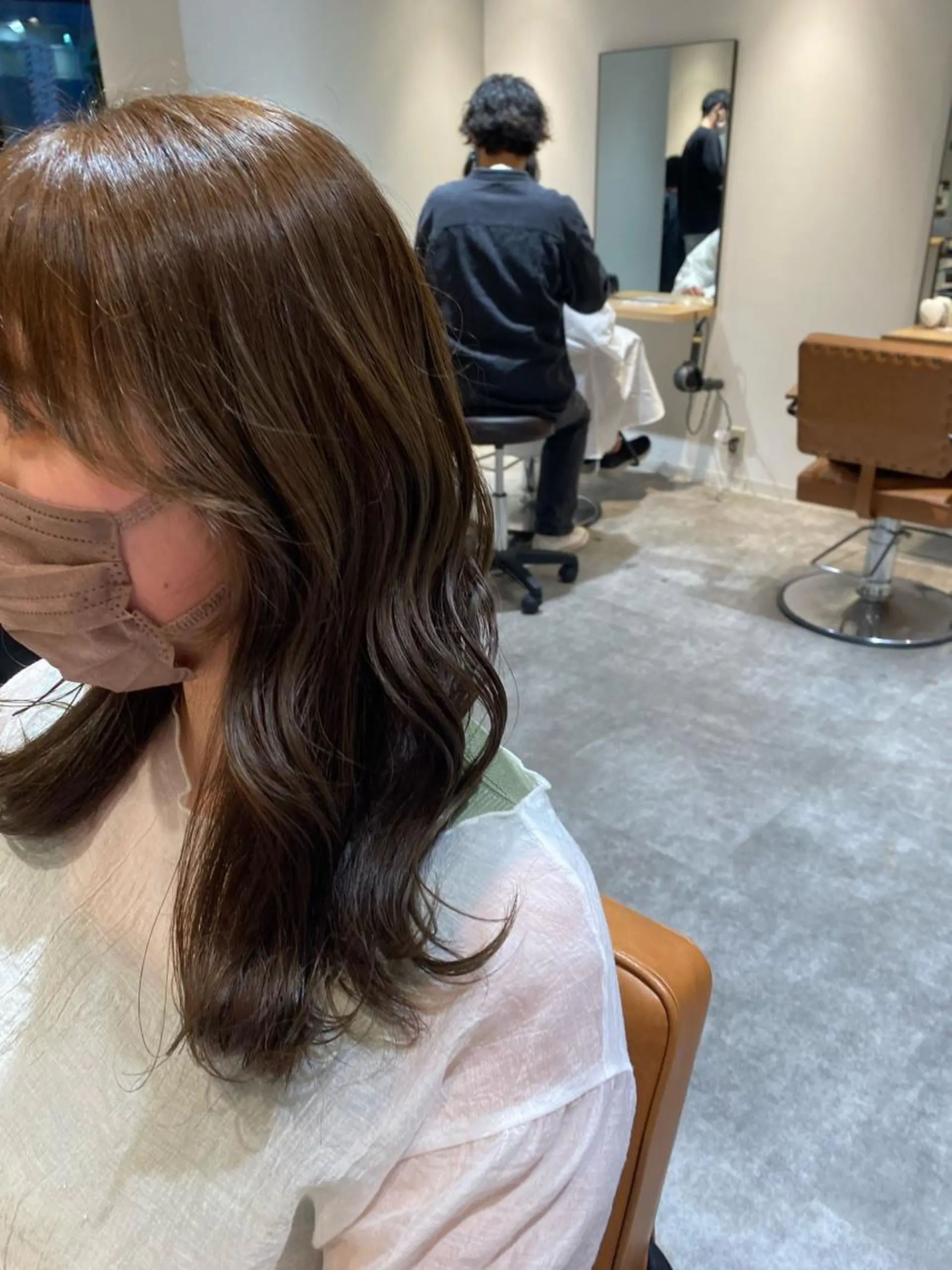 ロング カラー カット ヘアカラー トリートメント オスズ 🎀´-のヘアスタイル
