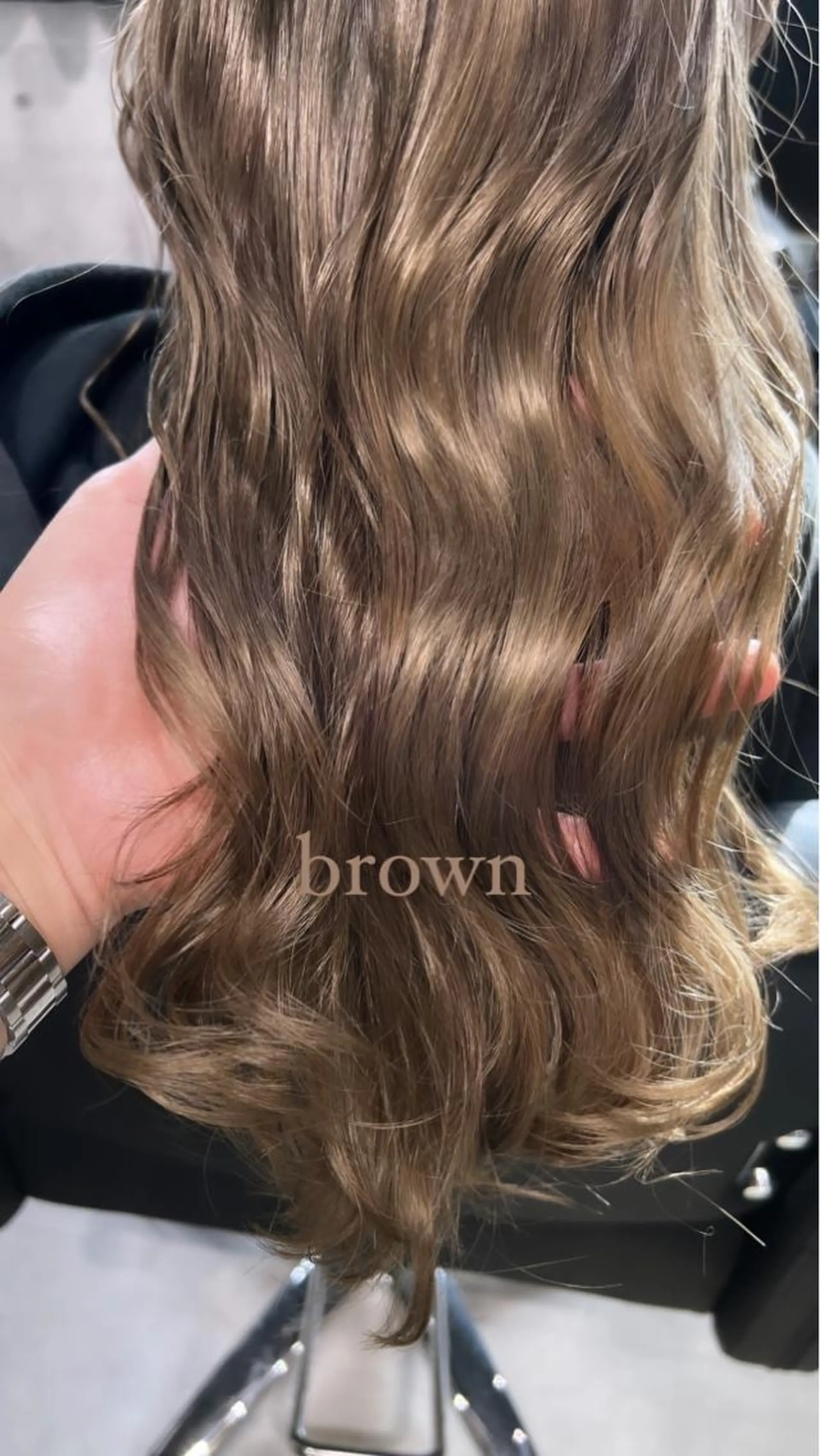 カラー ヘアアレンジ ブラウンカラー ヘアカラー 髪質改善_WHITE RYUSUKEのヘアスタイル