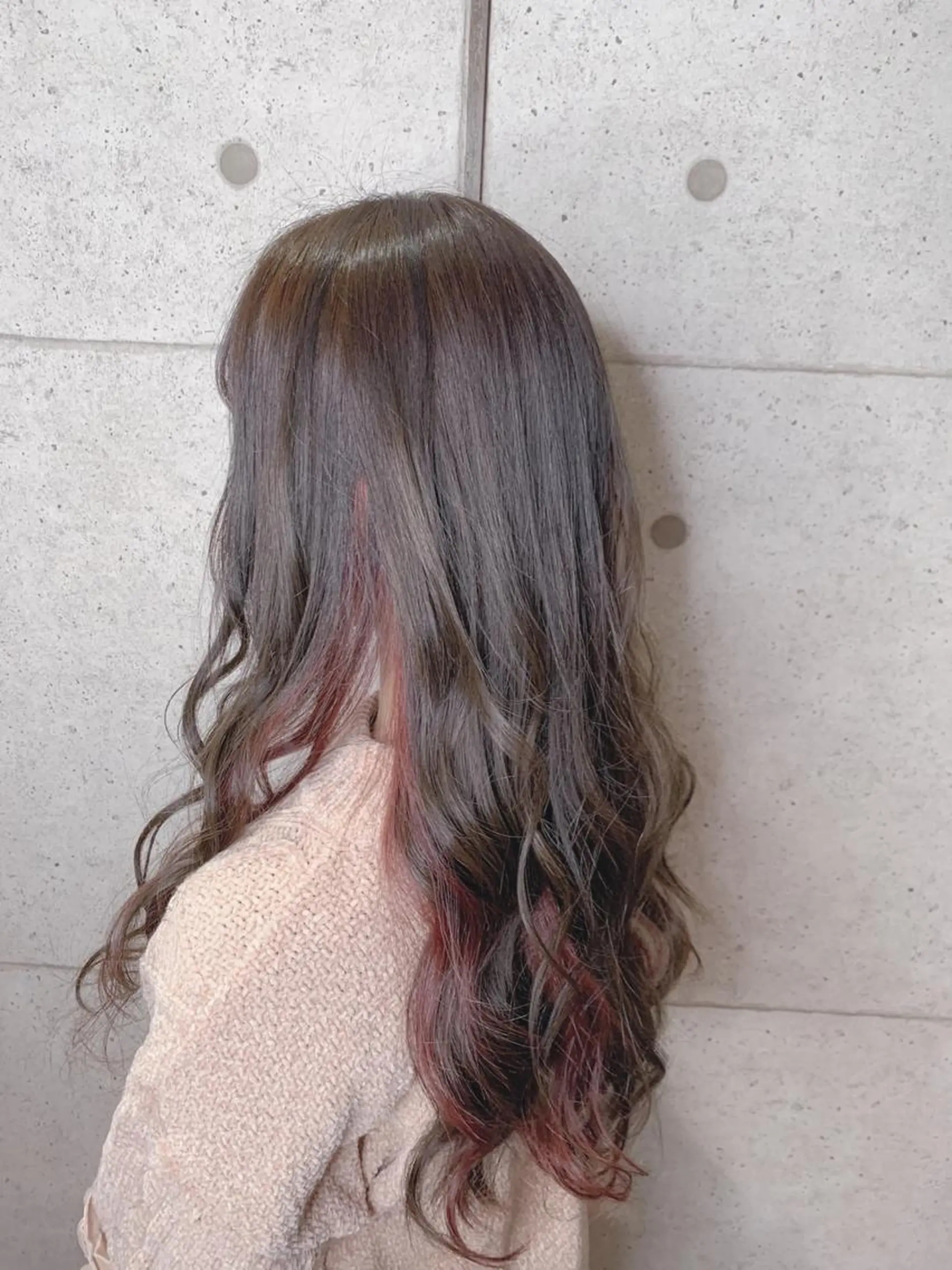 ロング カラー 福森 みずきのヘアスタイル