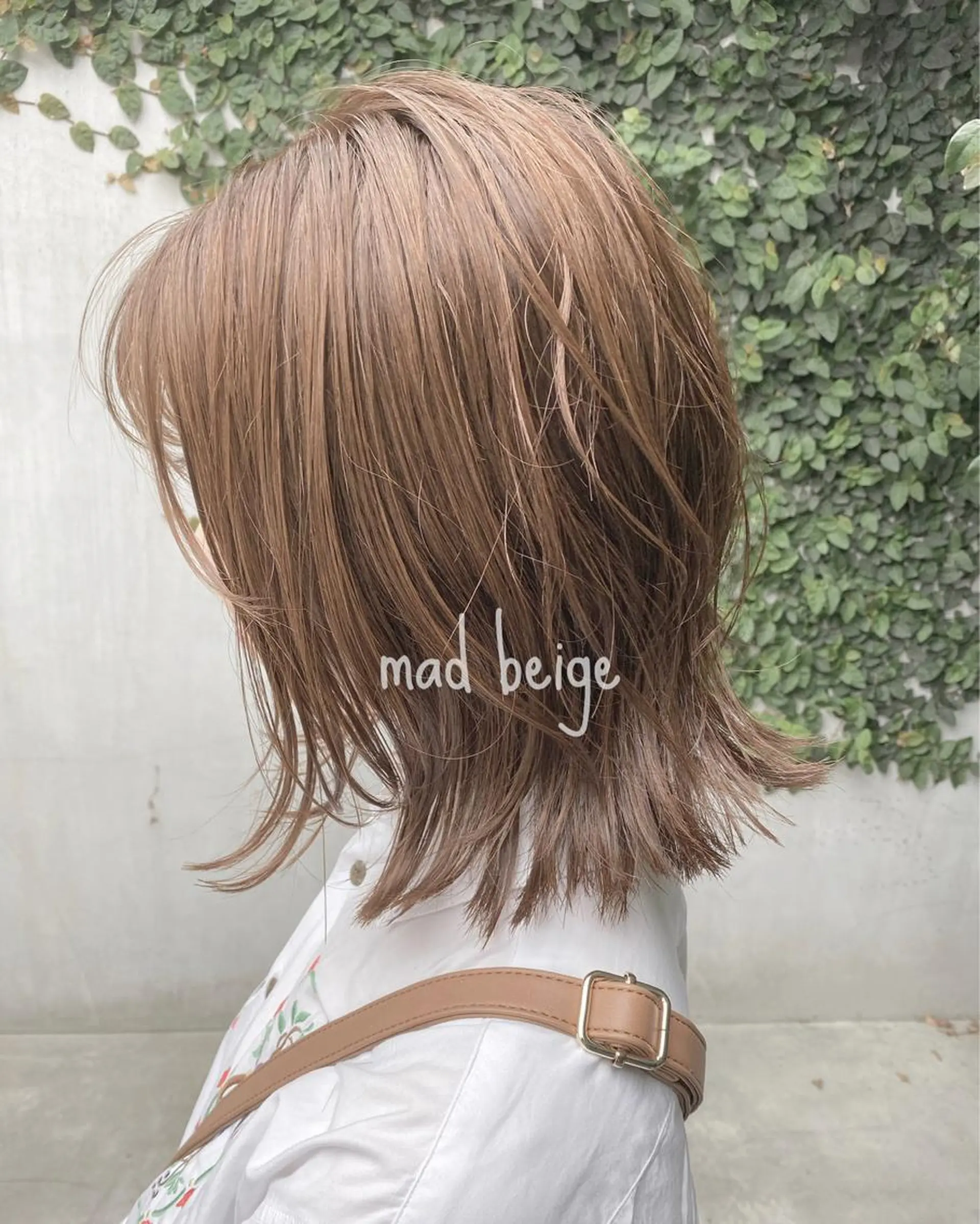 ショート カラー ヘアアレンジ ヘアカラー トリートメント GARDEN aoyama所属・ブリーチなしで透明感 艶カラー【Ryo】のヘアスタイル