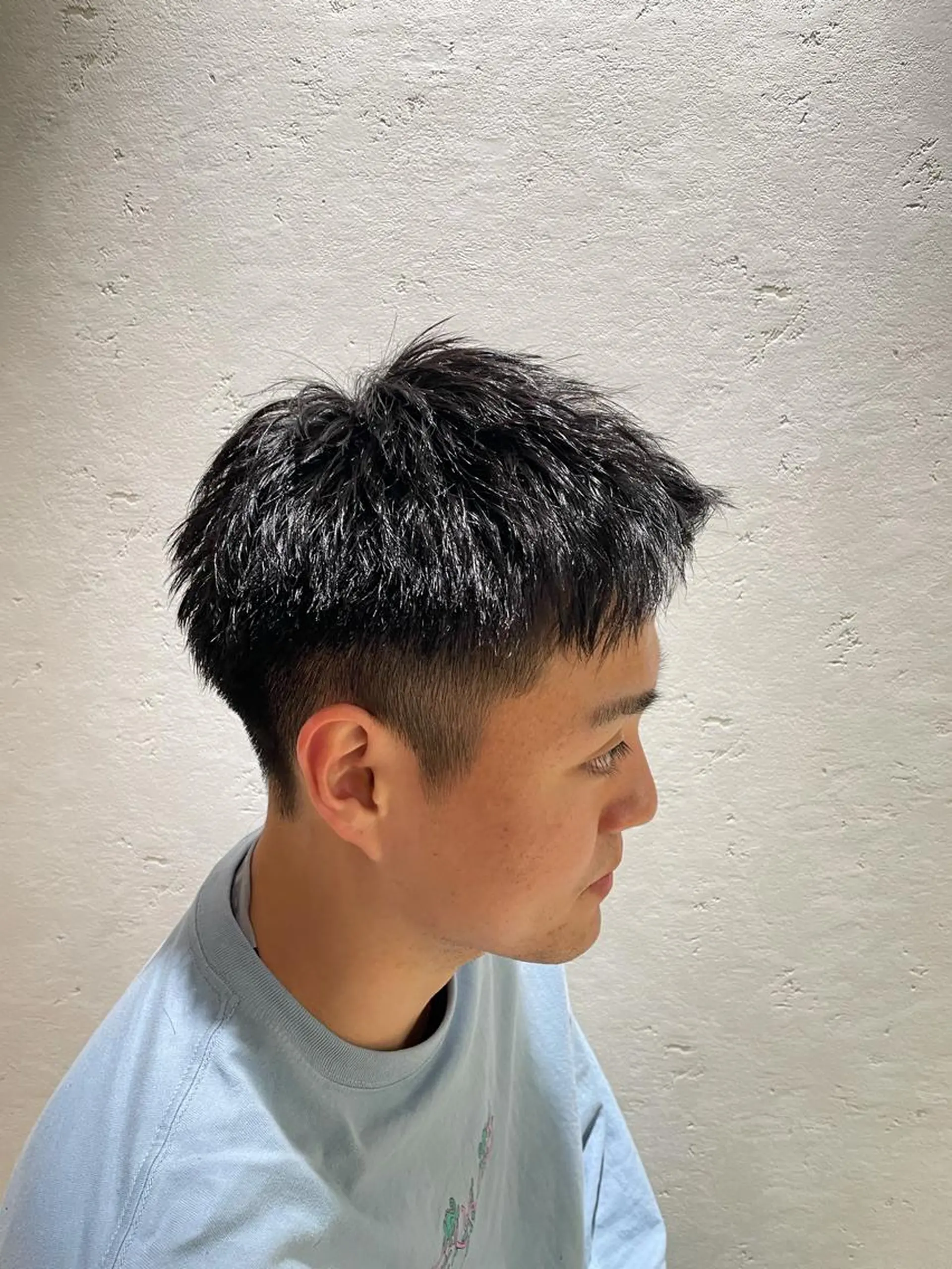ショート ショートヘア テラダ ユウシンのヘアスタイル