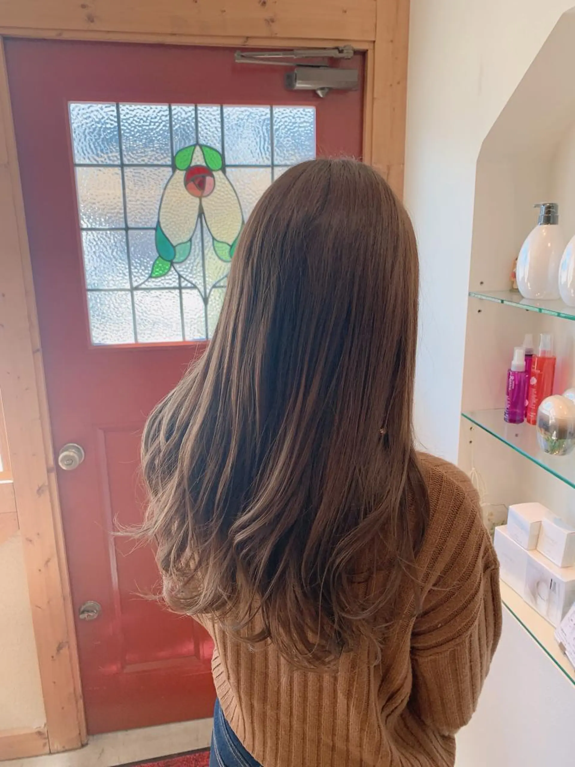 ロング カラー 組藤 沙奈のヘアスタイル