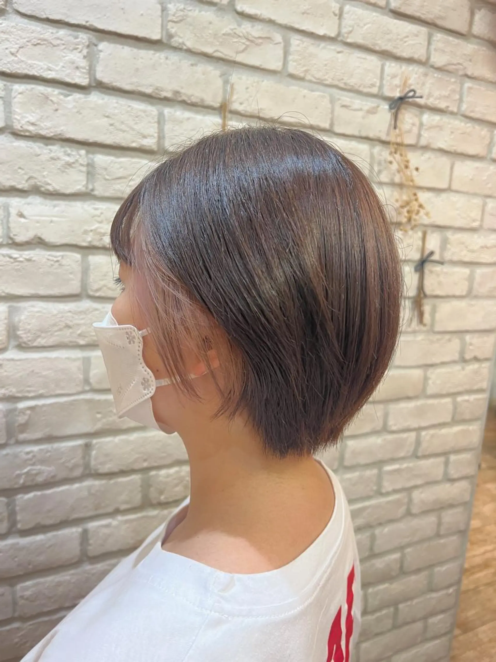 ショート カラー 🎀野崎 美玖𝜗𝜚˚⋆のヘアスタイル