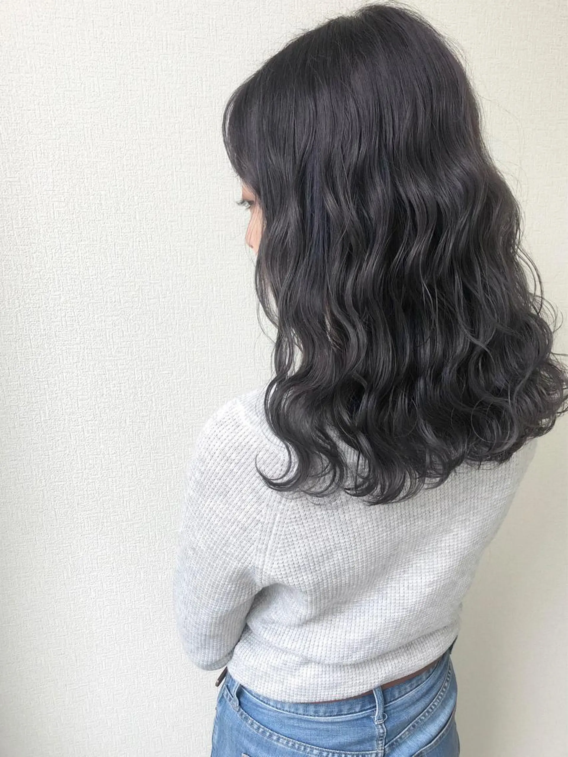 セミロング カラー ヘアカラー Hanna by W_SALONのヘアスタイル