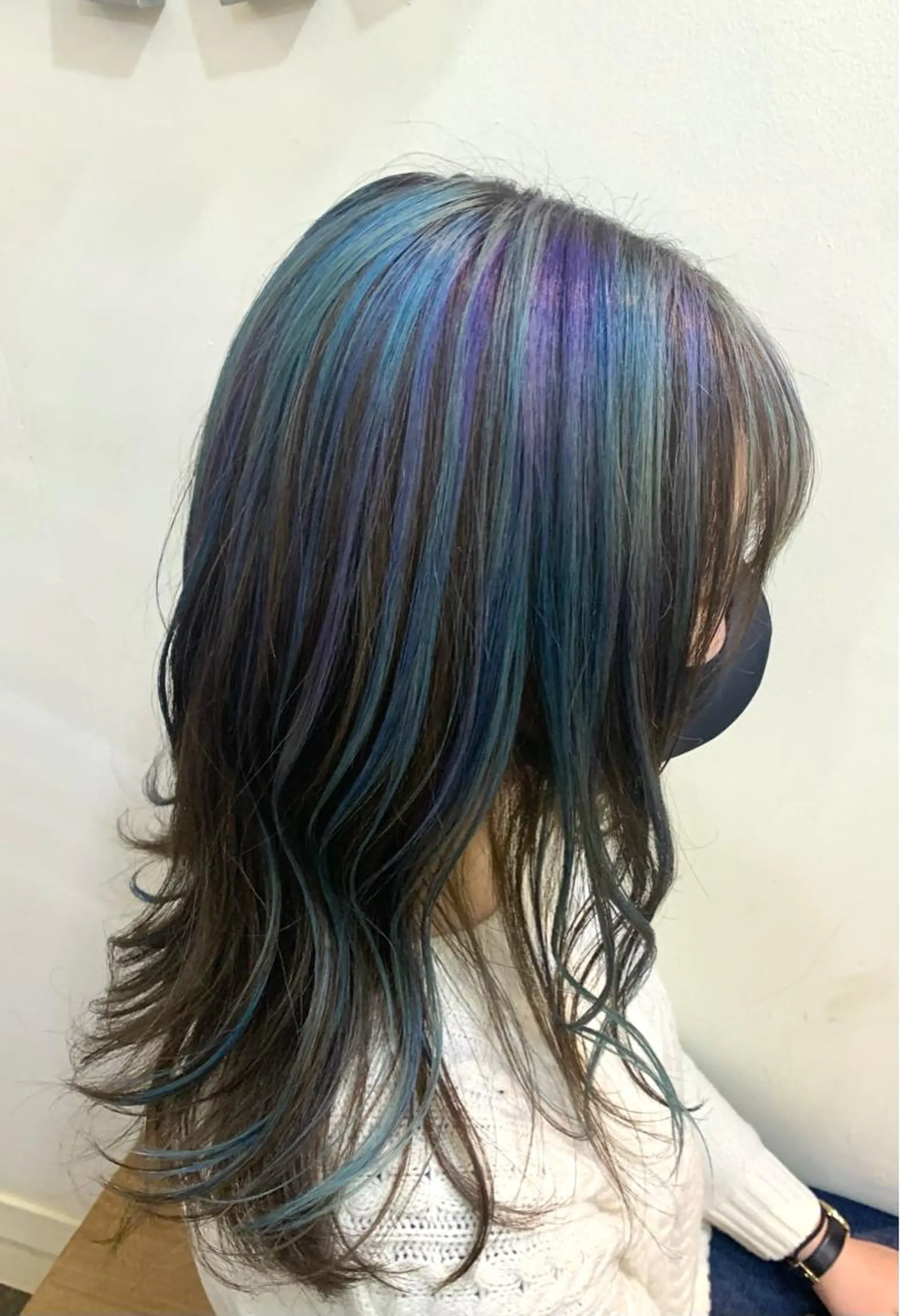 セミロング おおたけ あゆみのヘアスタイル