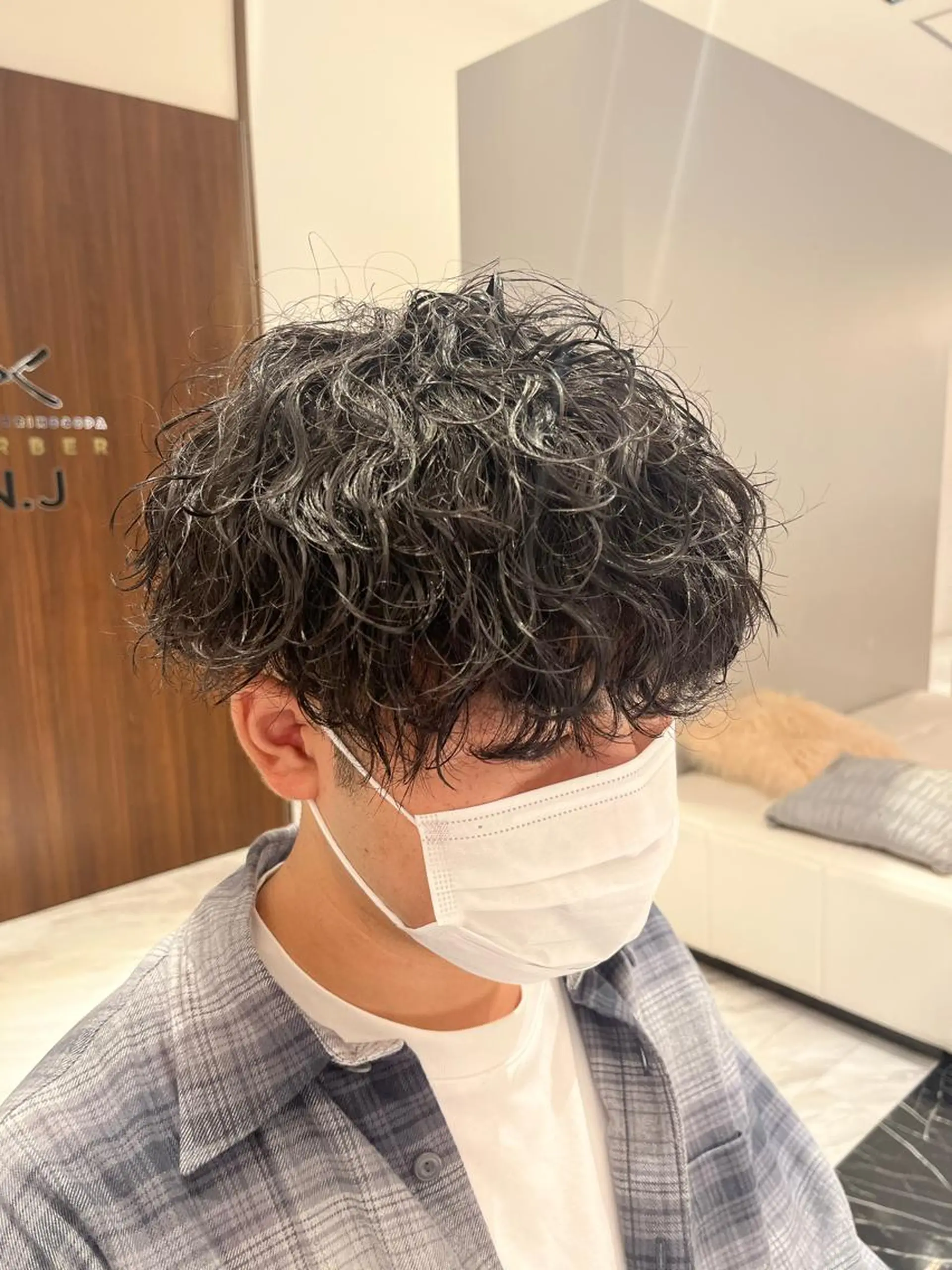 ショート パーマ メンズ 瀧野 翔吾【メンズ特化】のヘアスタイル