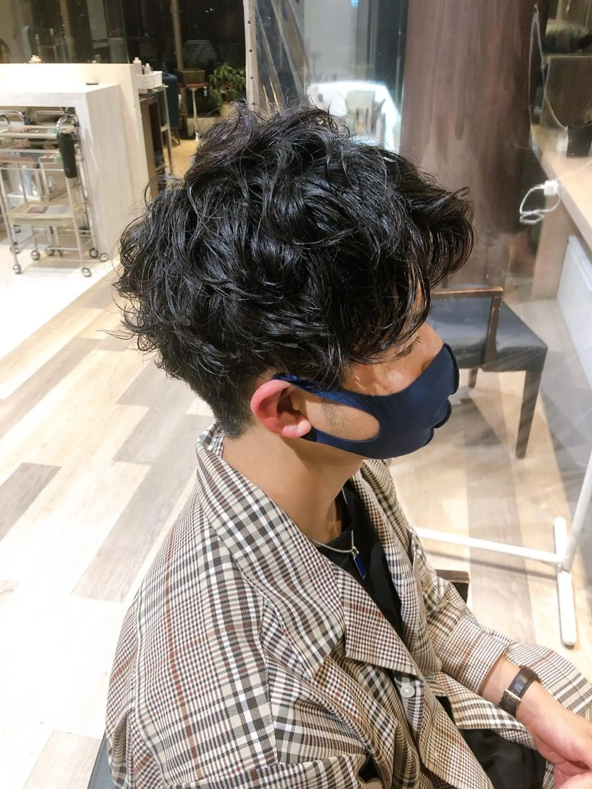 ショート メンズ メンズパーマ CYNTHIADUE 店長| IRISUのヘアスタイル