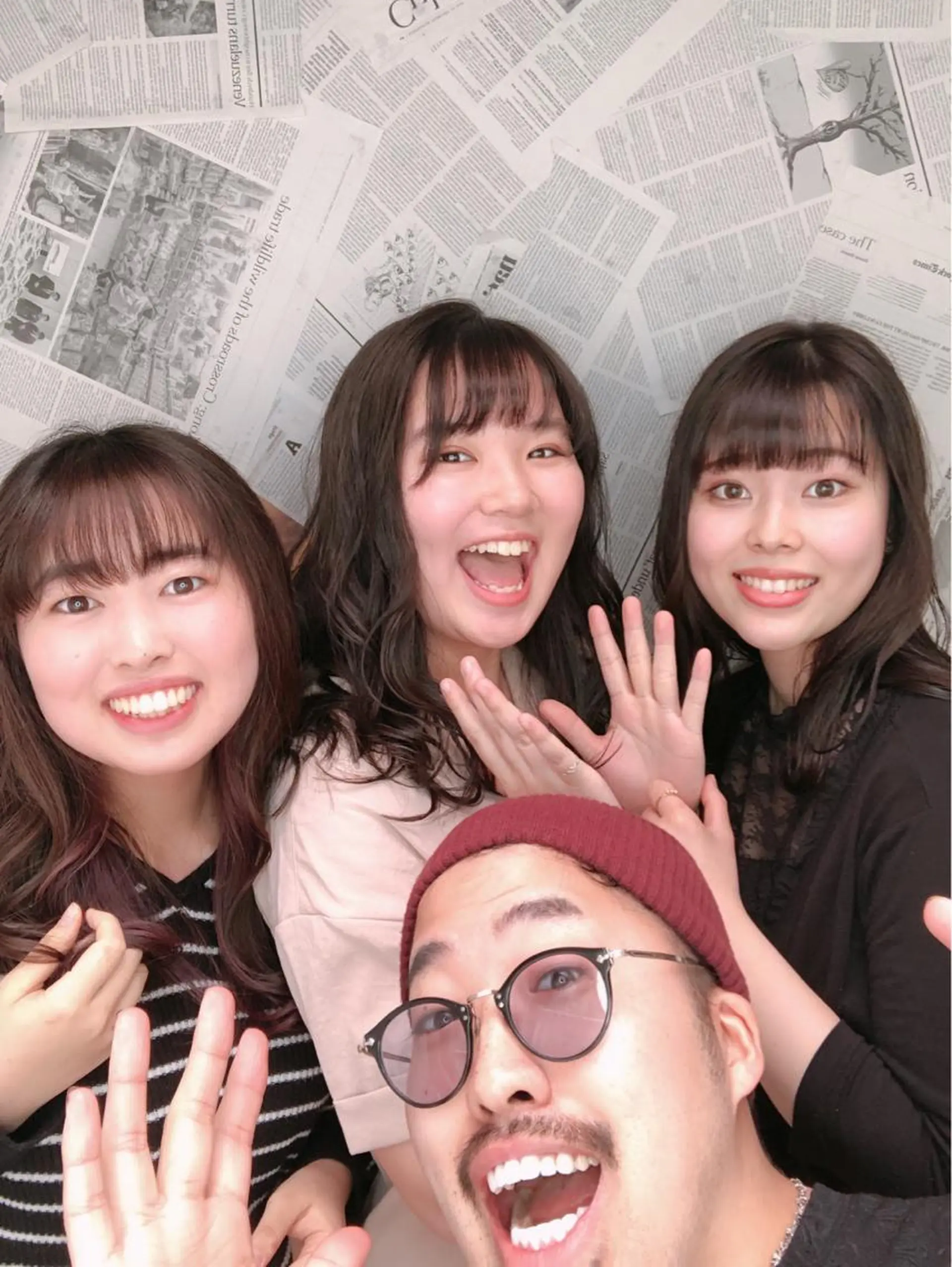 ミディアム カット ヘアカラー トリートメント Toiro 中目黒のヘアスタイル