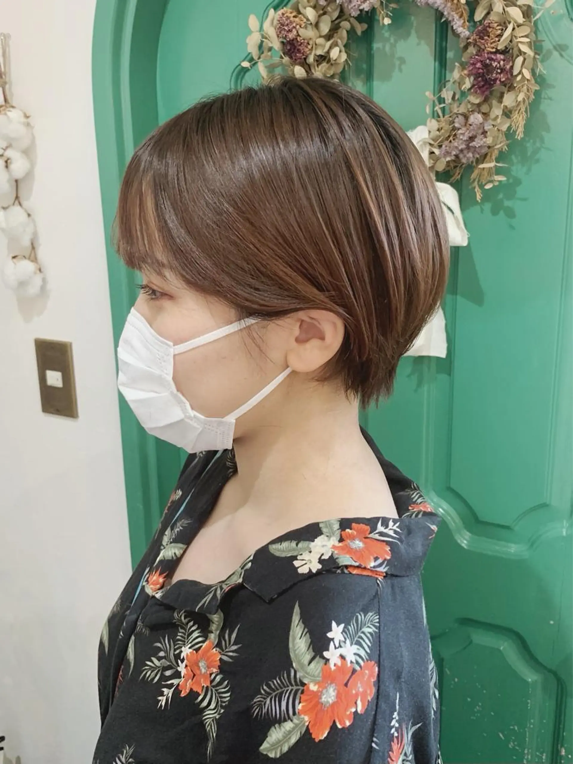 ショート 丸みショート ショートヘア カット 佐藤 美咲のヘアスタイル