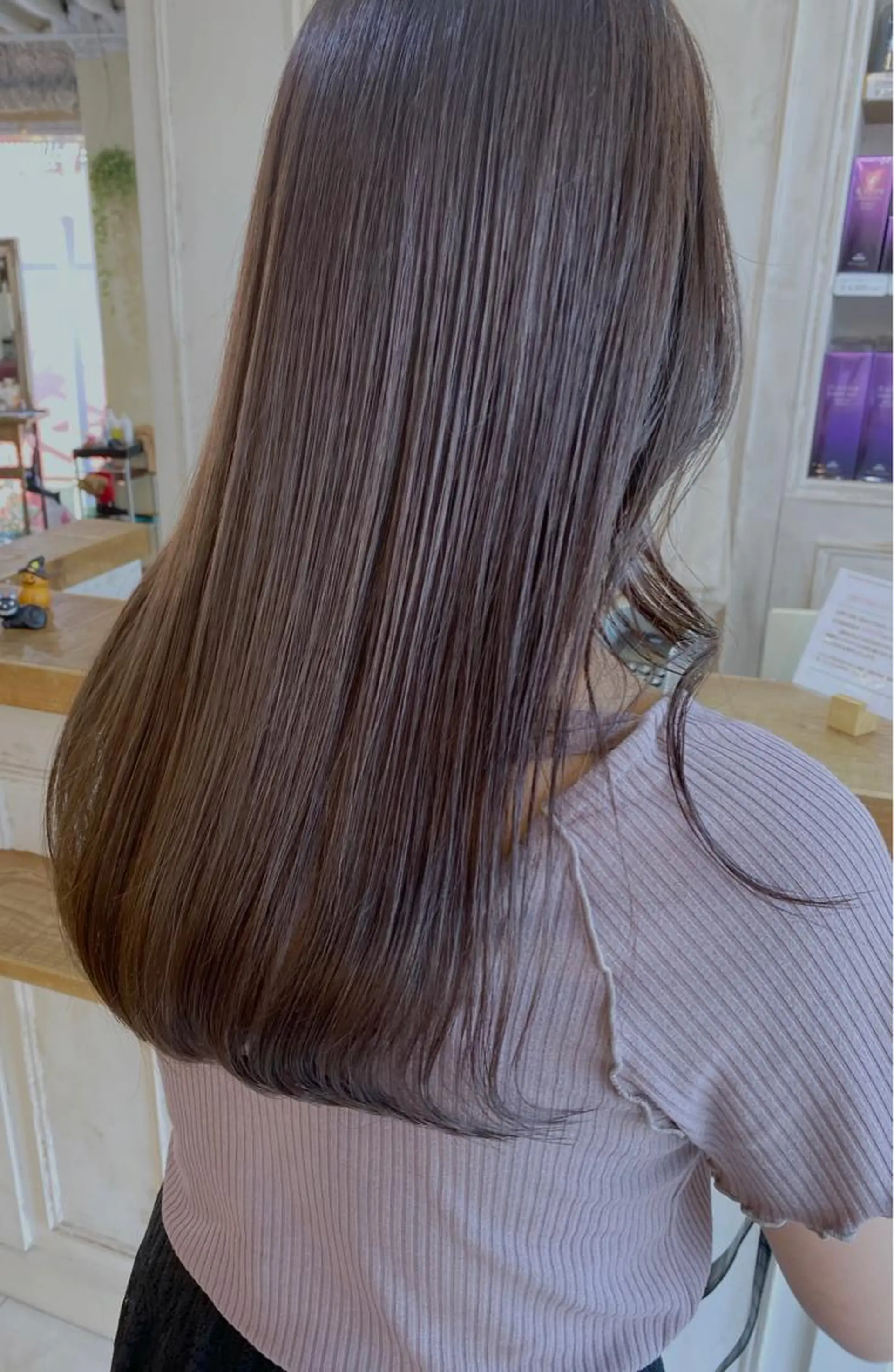 ロング カラー 🥣 hashi 🛋️のヘアスタイル