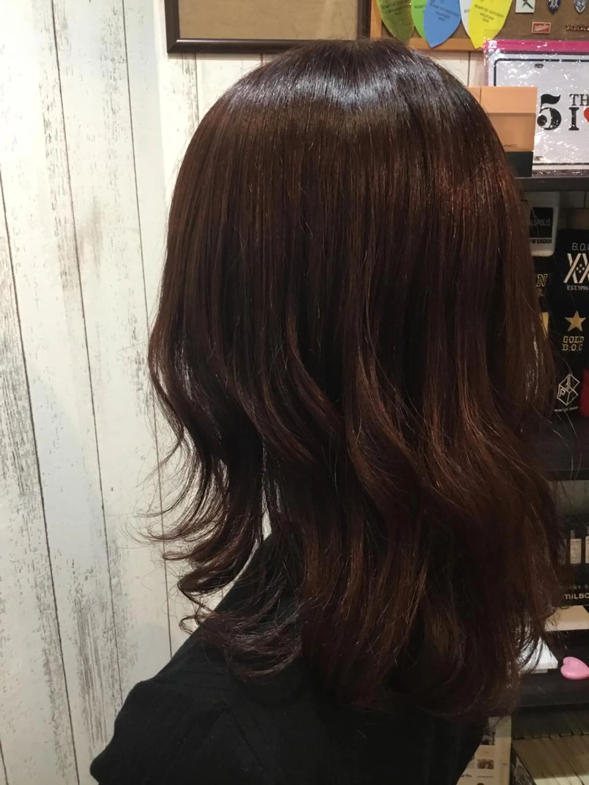 ミディアム カラー embrace エンブレイスのヘアスタイル