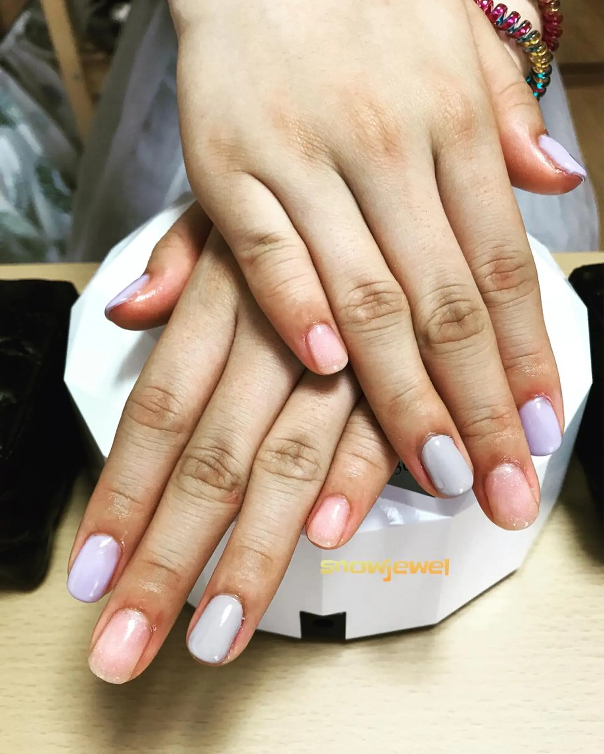 ネイル パープル nail snowjewelのネイルデザイン