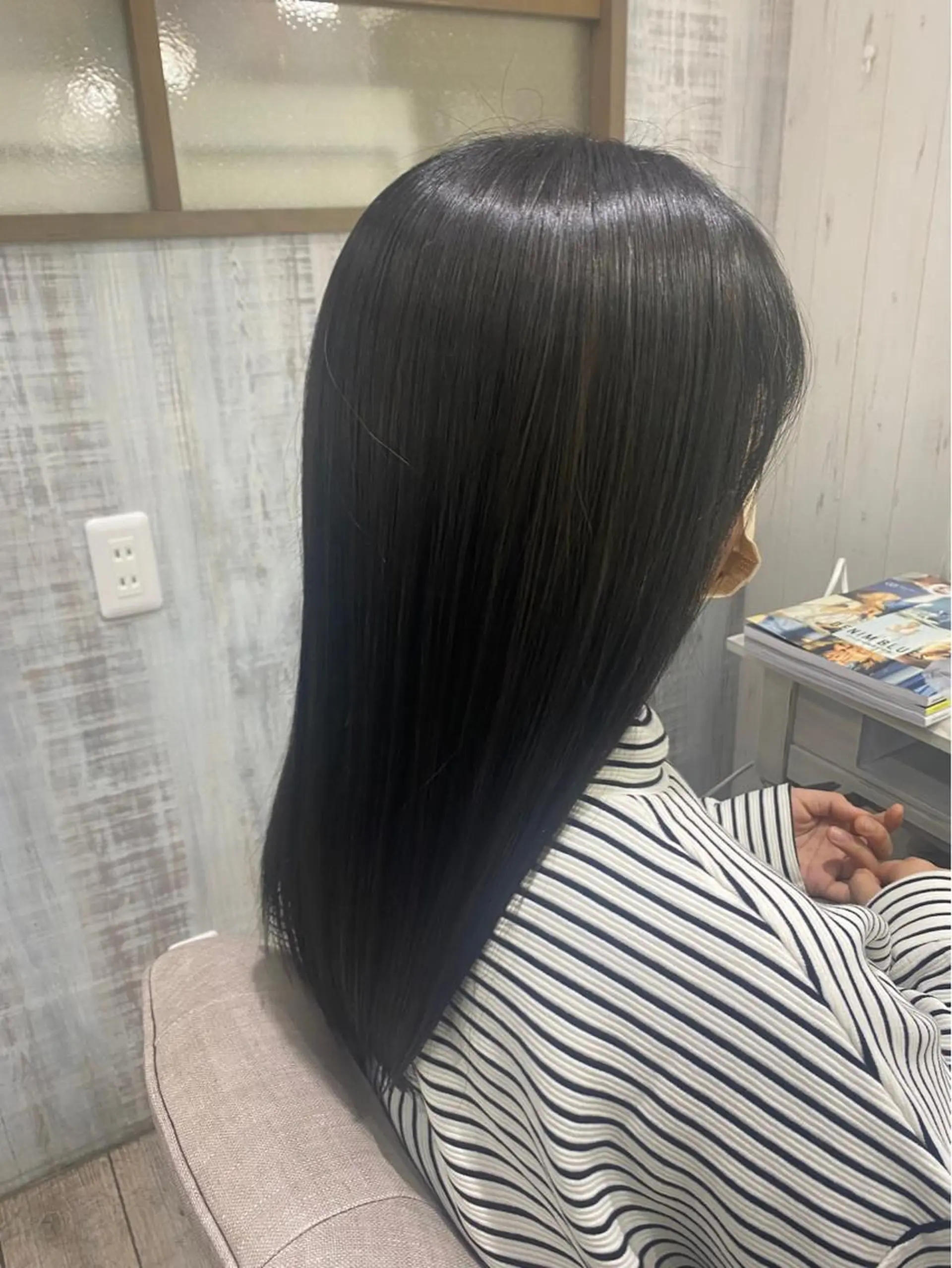 ミディアム カラー イシジマ タカナリのヘアスタイル