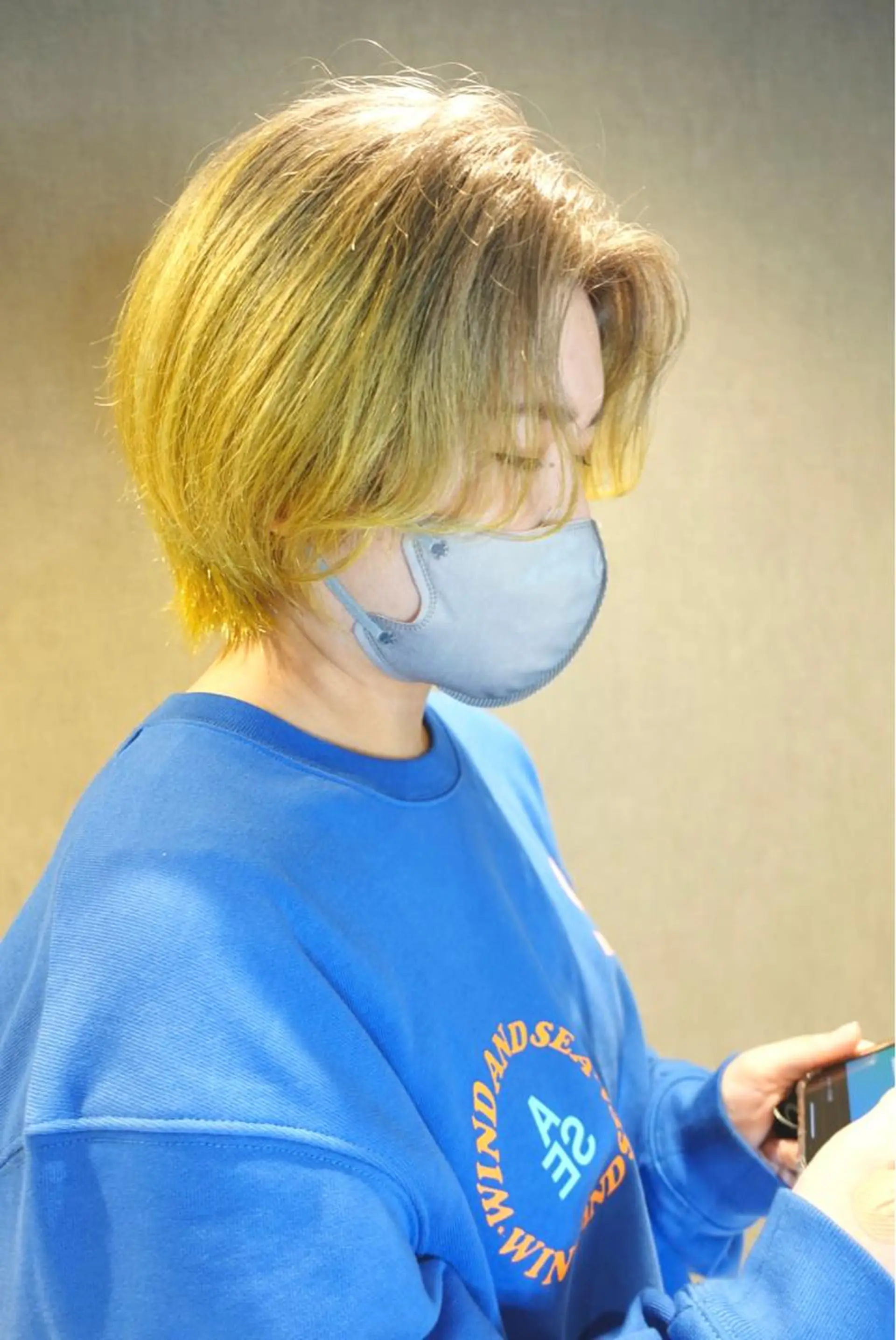 ショート カラー カット ヘアカラー トリートメント メンズパーマモデル 募集　サトチハルのヘアスタイル