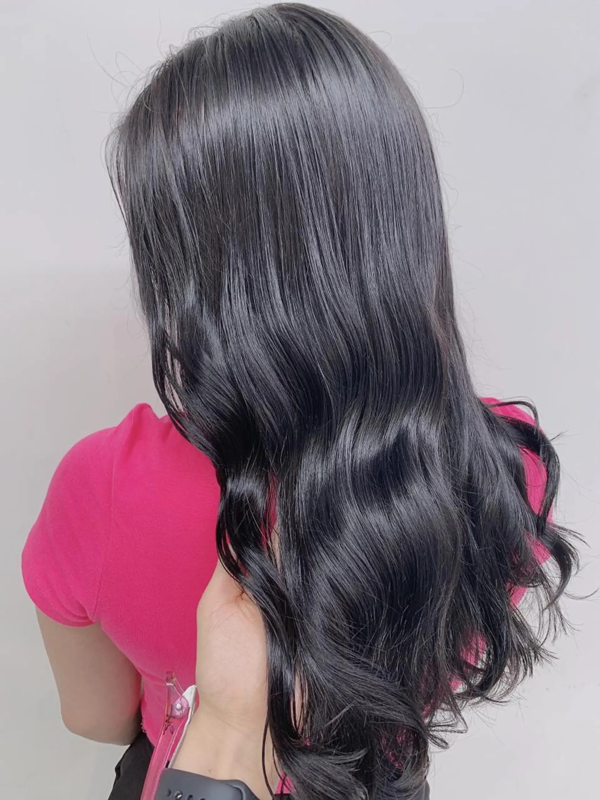 ロング カラー ヘアカラー トリートメント ヘアセット ⛄️冬の透明感 カラー⛄️大西のヘアスタイル