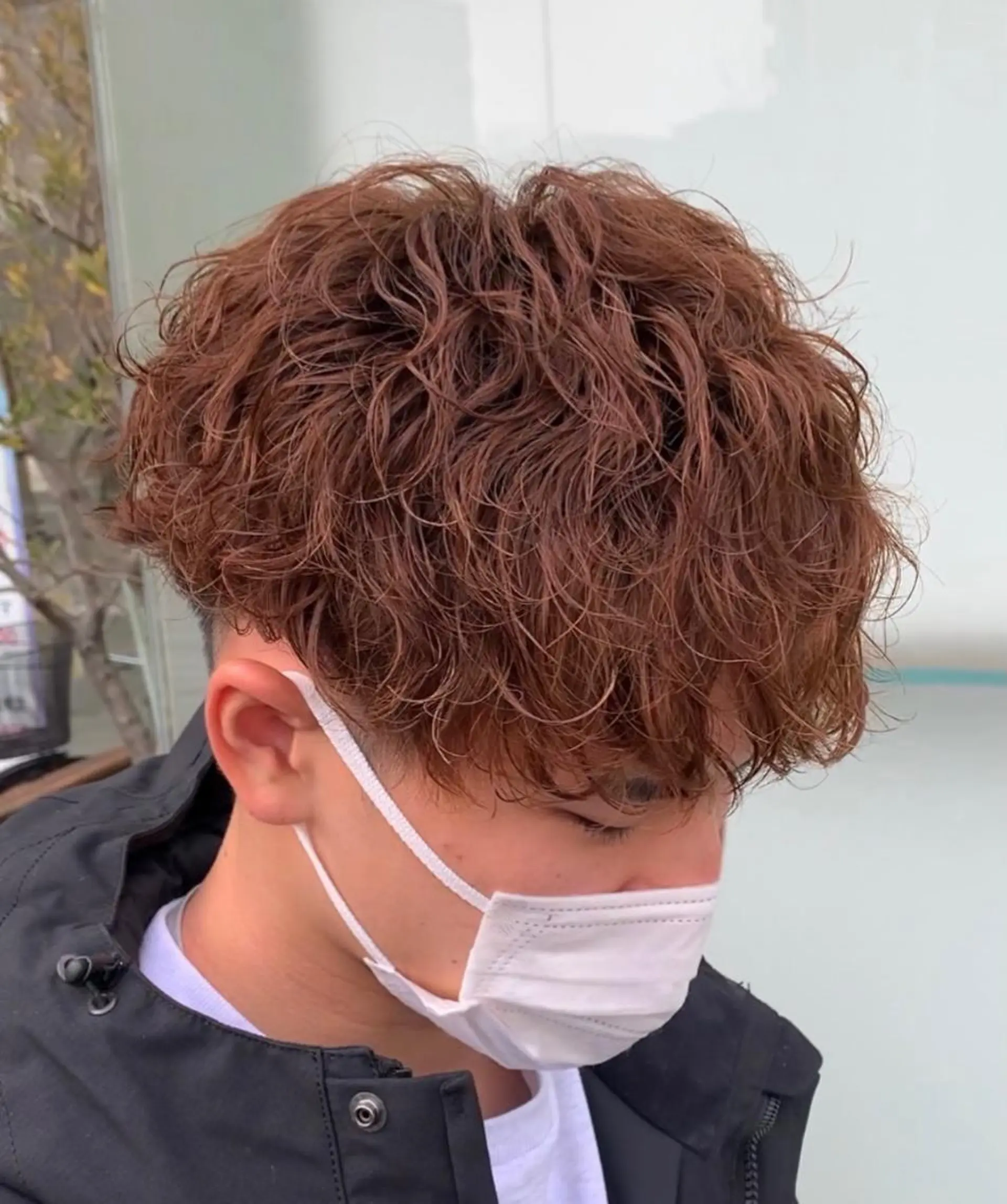 パーマ メンズ メンズパーマ スパイラルパーマ カット ヘアカラー パーマ トリートメント メンズパーマ/ 新潟駅/佐藤裕のヘアスタイル