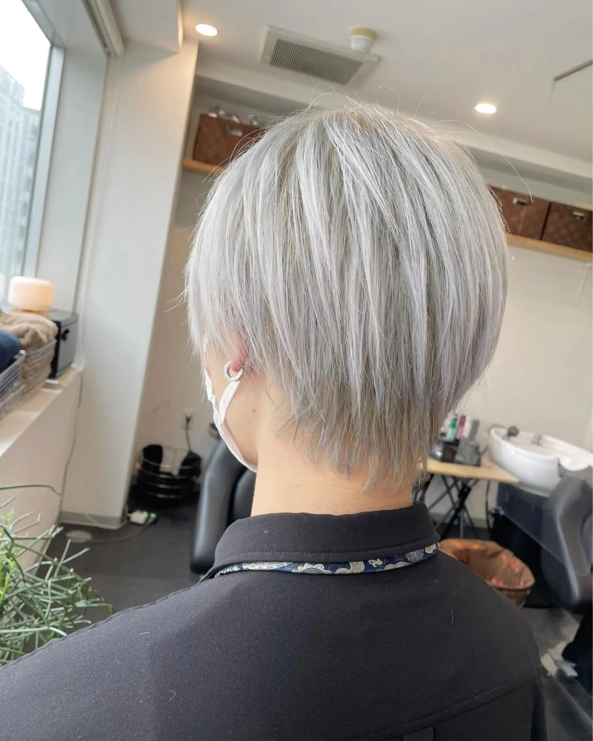 カラー メンズ JIL BLAN 京都所属・RU RIのヘアスタイル