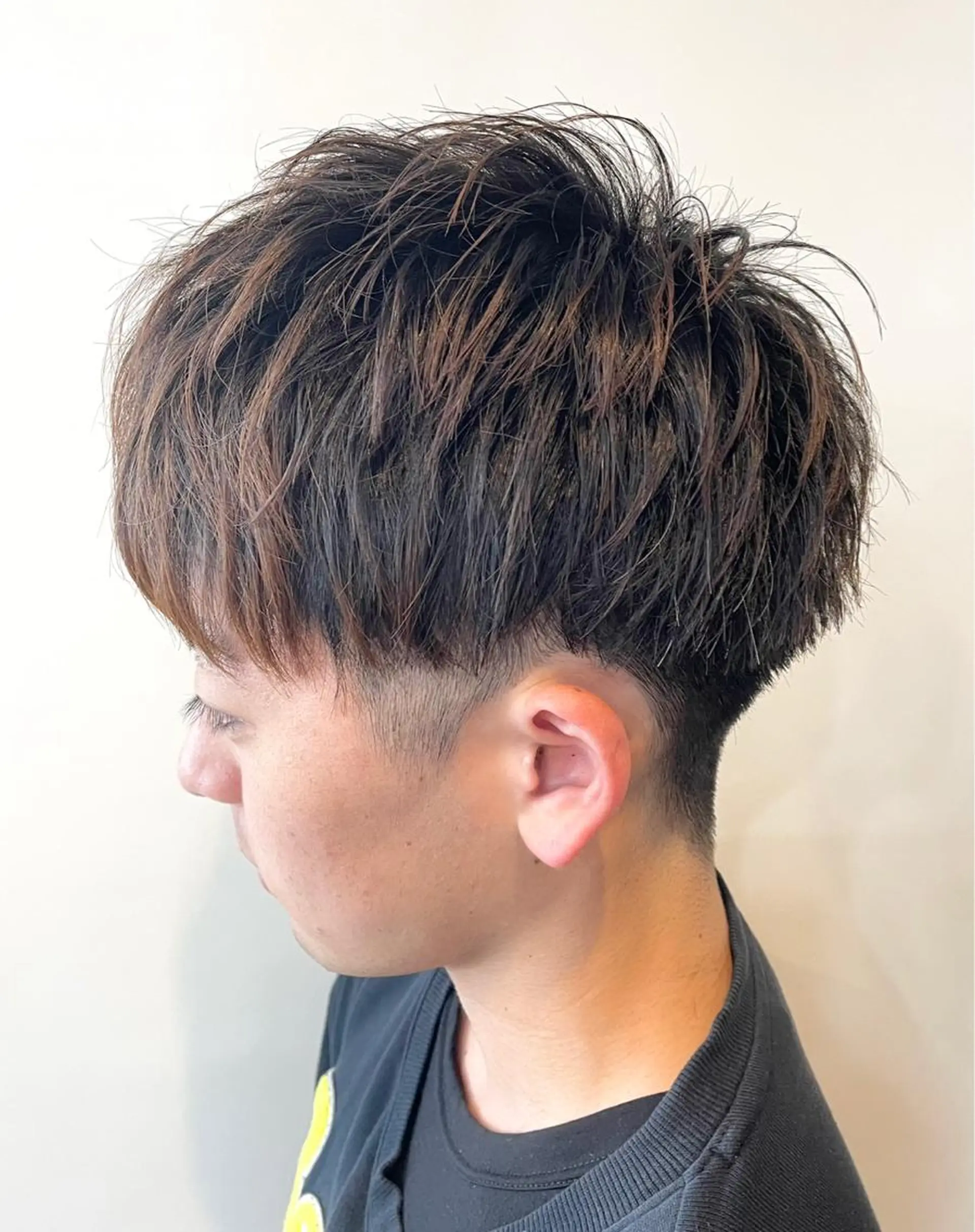 ショート メンズ マッシュ カット FLAGS YAMATOのヘアスタイル