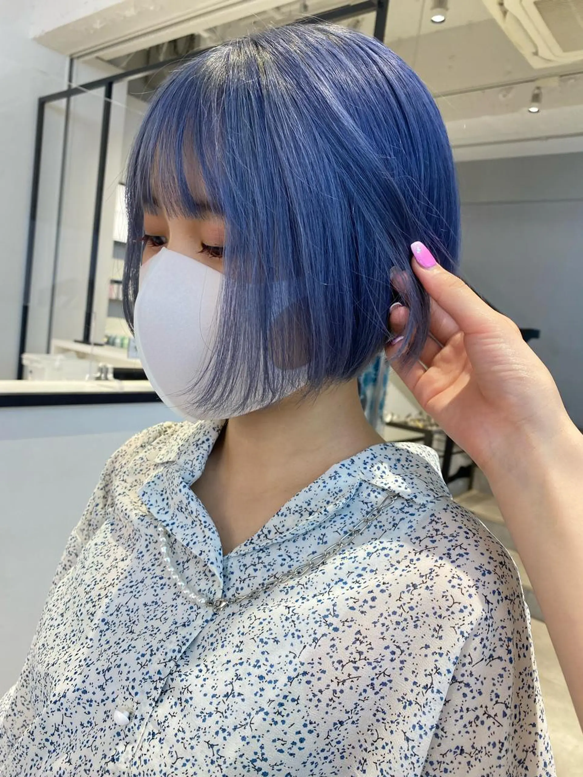 カラー 酸性ストレート・ メンズ 三原 楊子のヘアスタイル