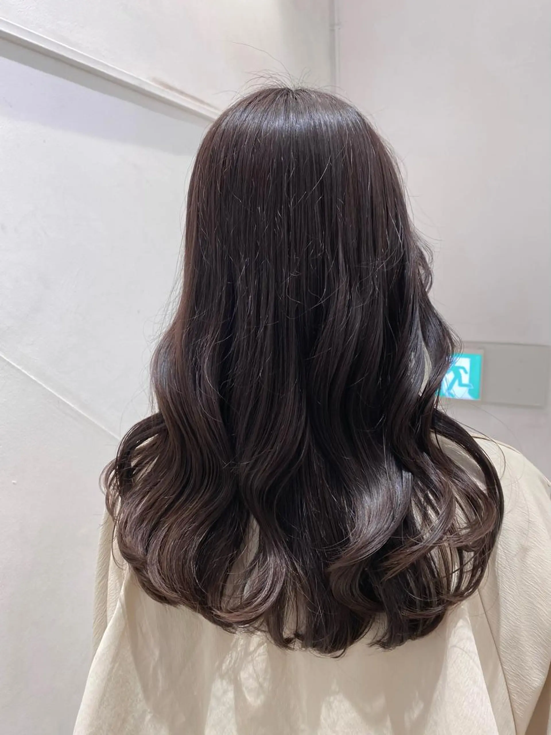 ロング カラー ブリーチ ブリーチなしカラー ✨くびれスタイル✨️ 戸嶋穂乃香のヘアスタイル