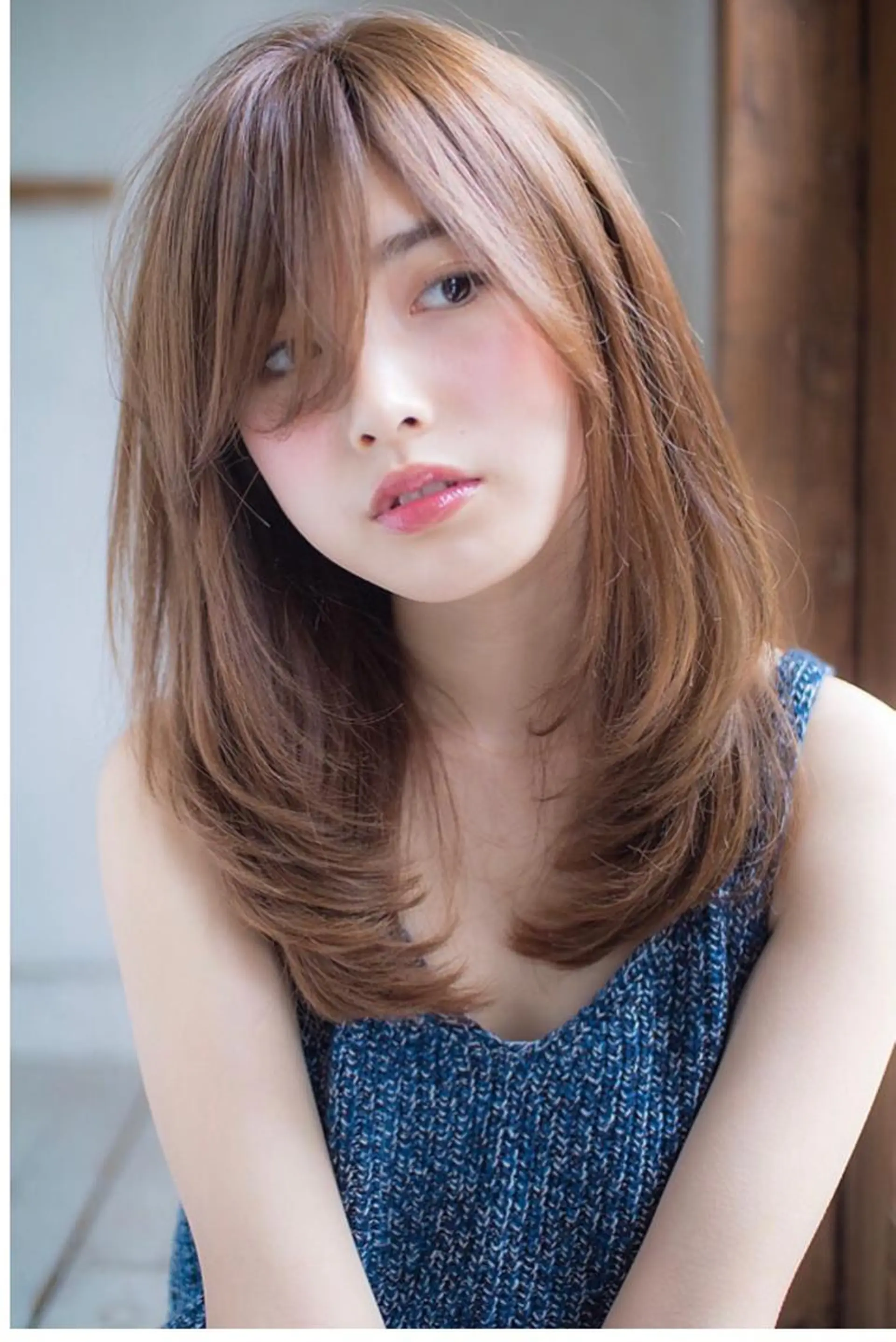 ミディアム 代表山口ひな 髪質改善のプロのヘアスタイル