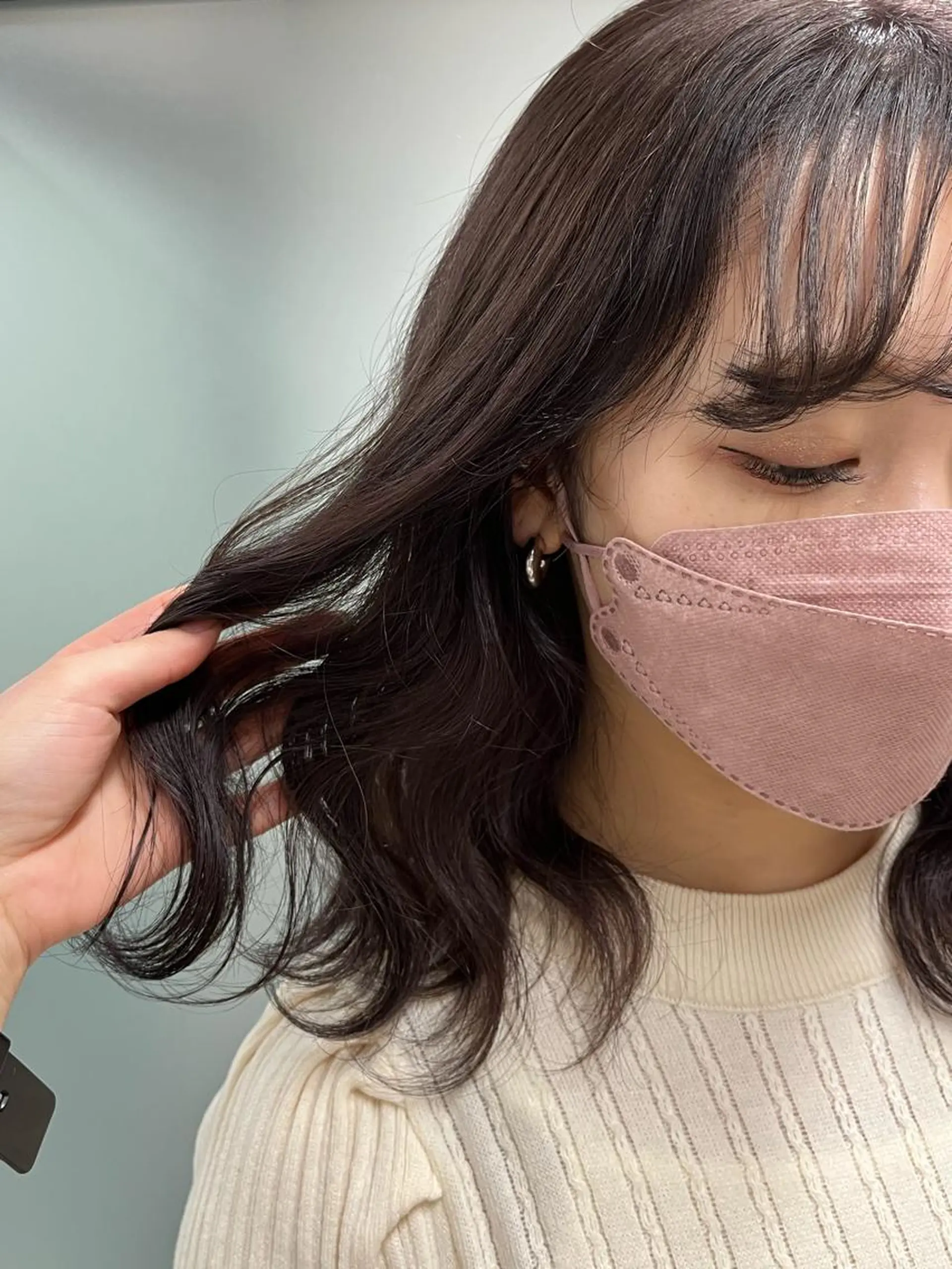 ミディアム yuuna/ ハッシュカット🎀のヘアスタイル