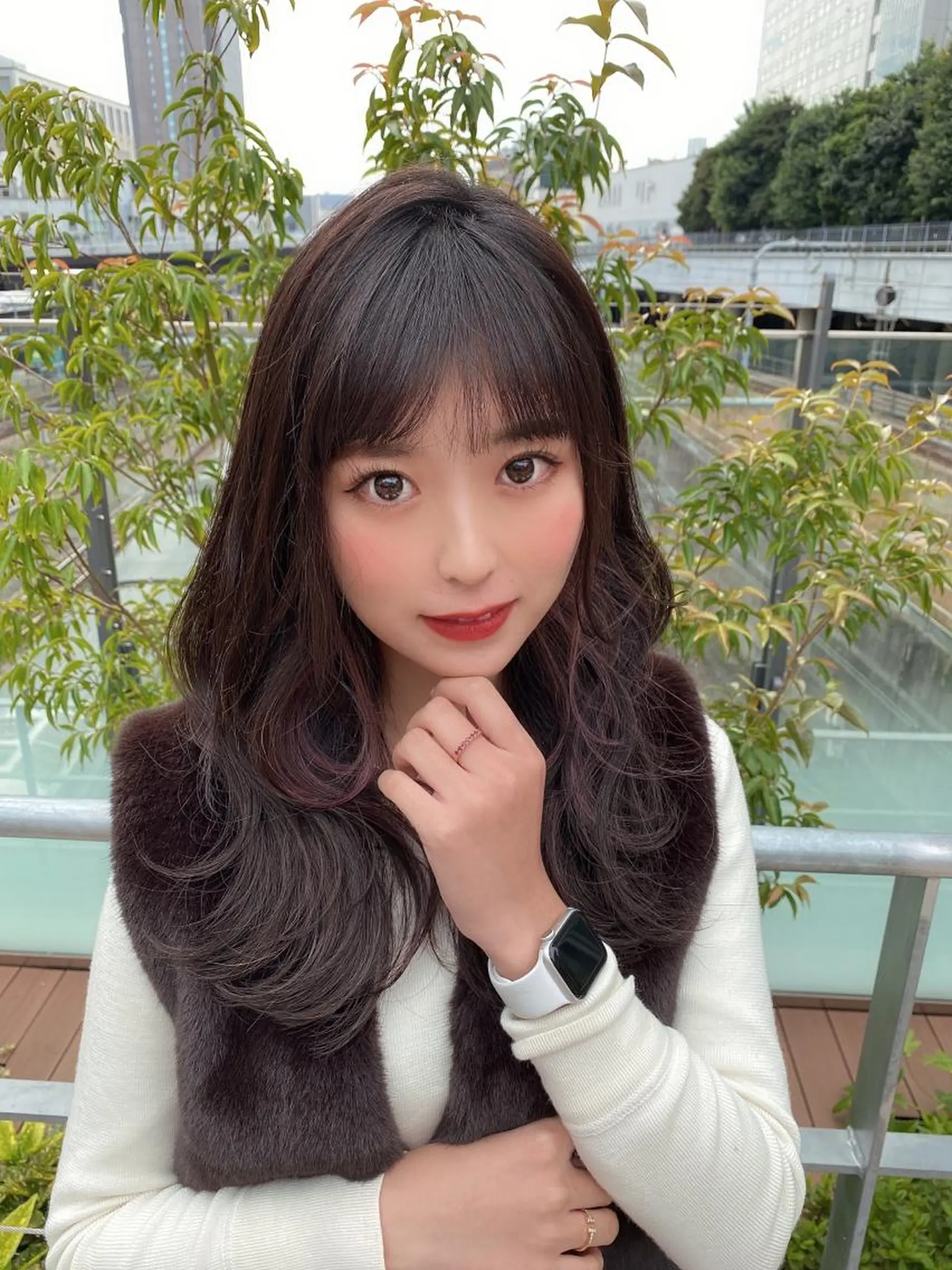 ロング カラー 女性が憧れる ショート/角田愛和のヘアスタイル