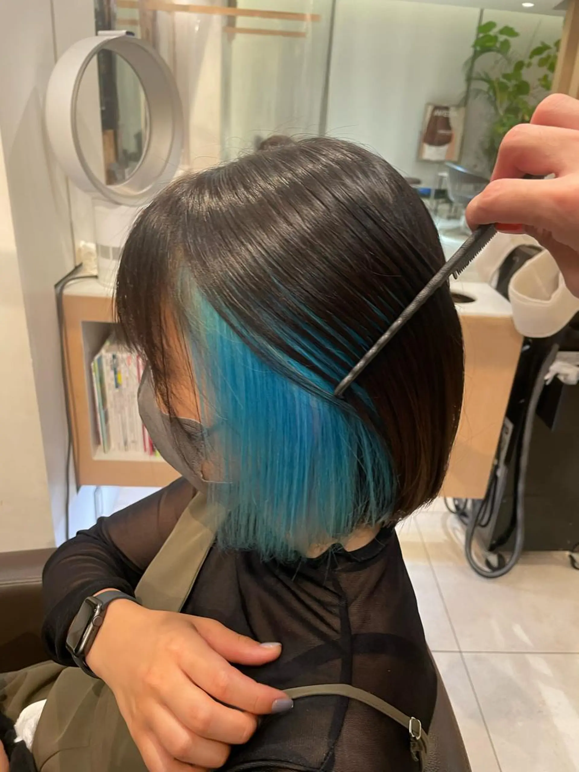 ミディアム カラー befine所属・石岡 政宗のヘアスタイル