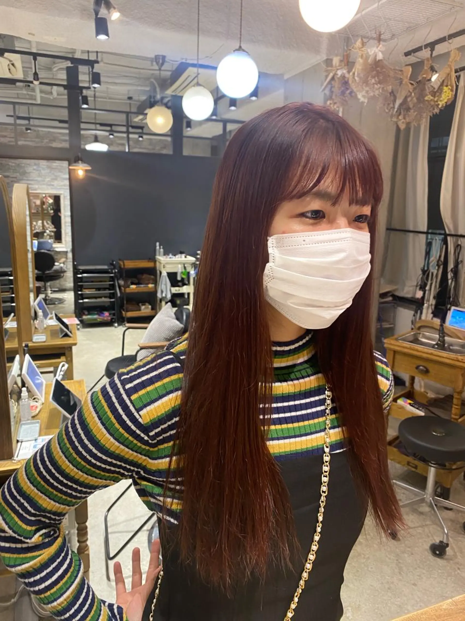 ロング カラー ヘアカラー 透明感カラー 🩰asumiのヘアスタイル