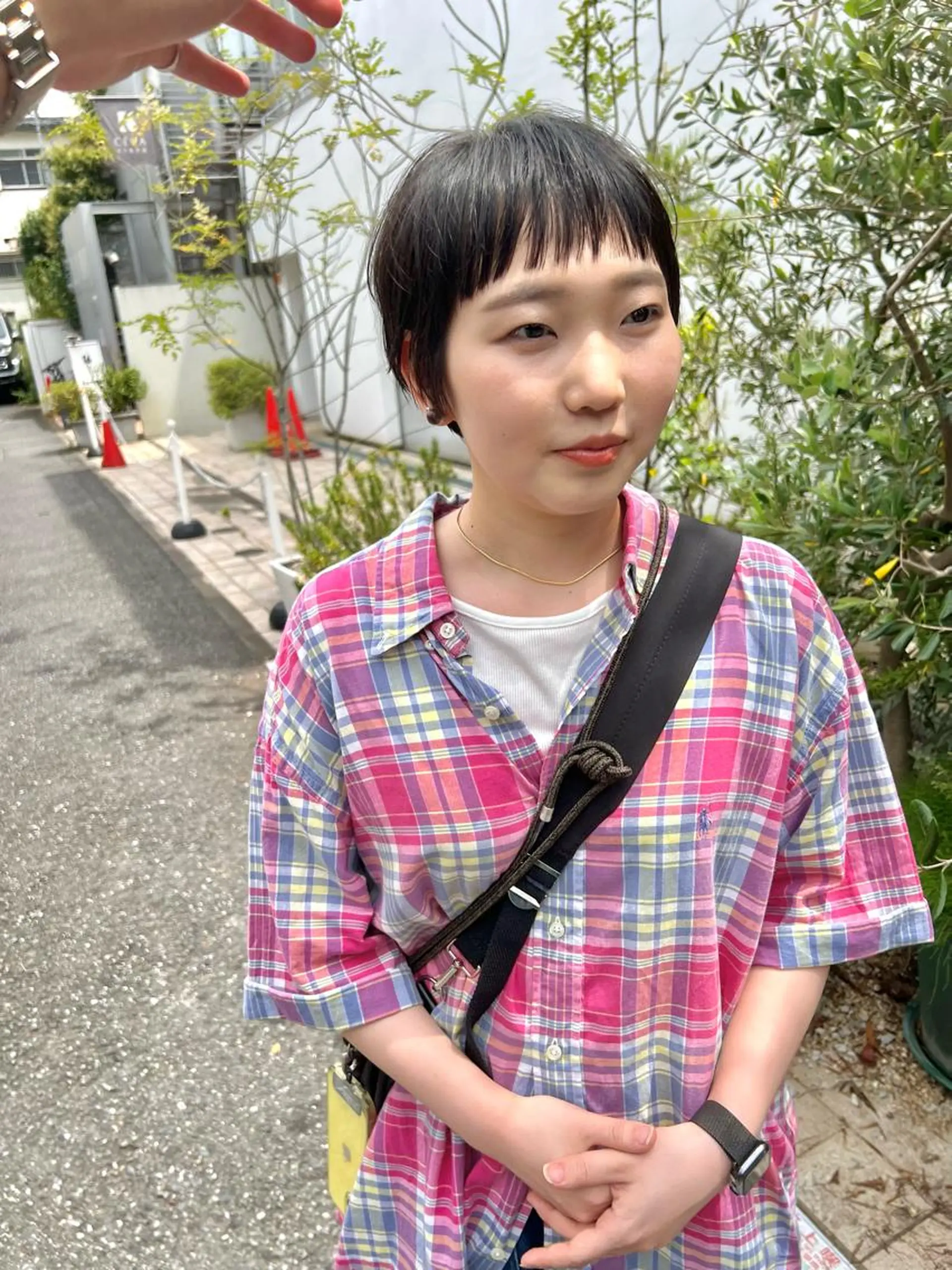 ショート オン眉 ショートヘア カット sakoda shunkiのヘアスタイル