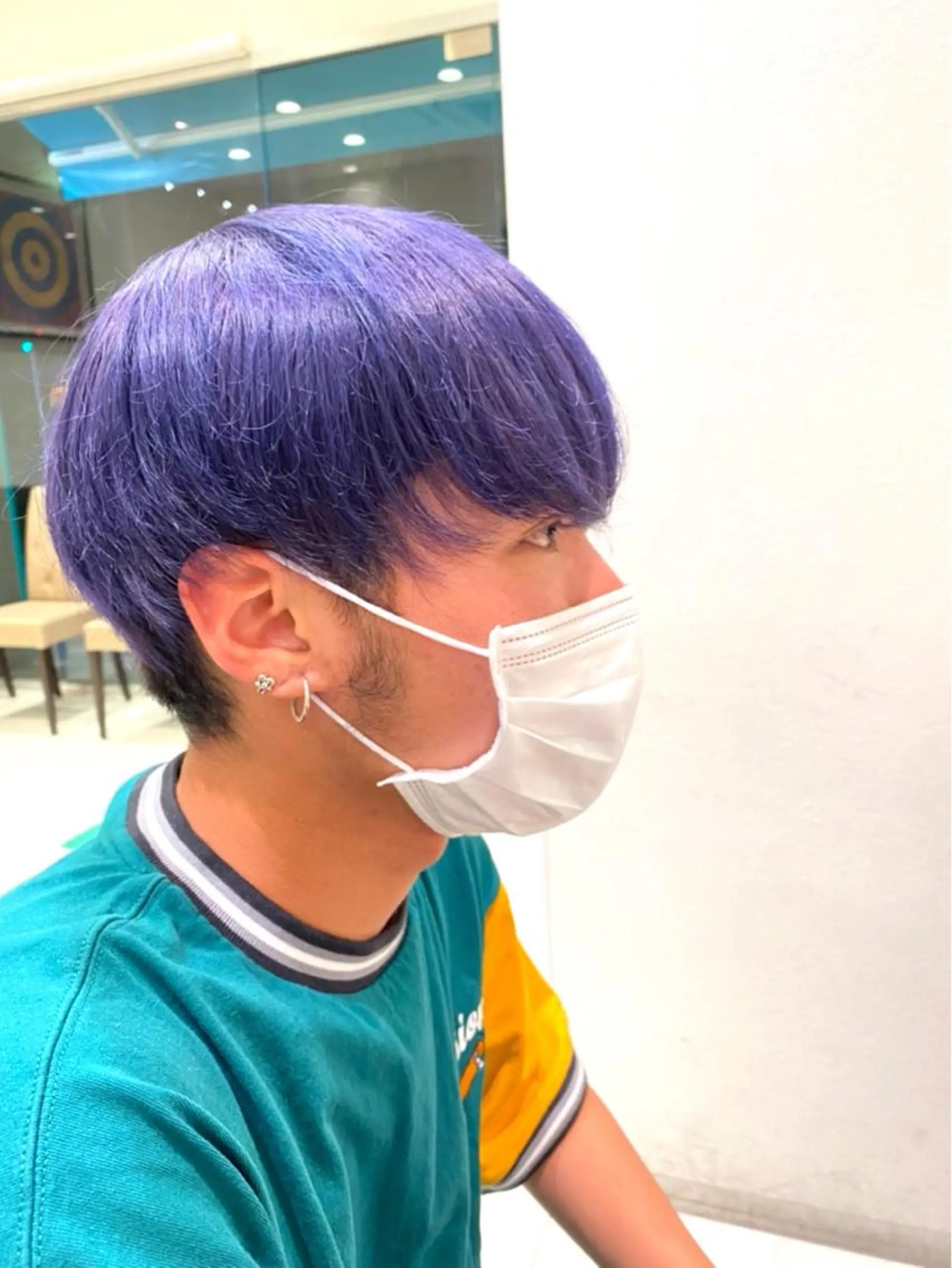 カラー メンズ ヘアカラー メンズカット/進藤 龍之介のヘアスタイル