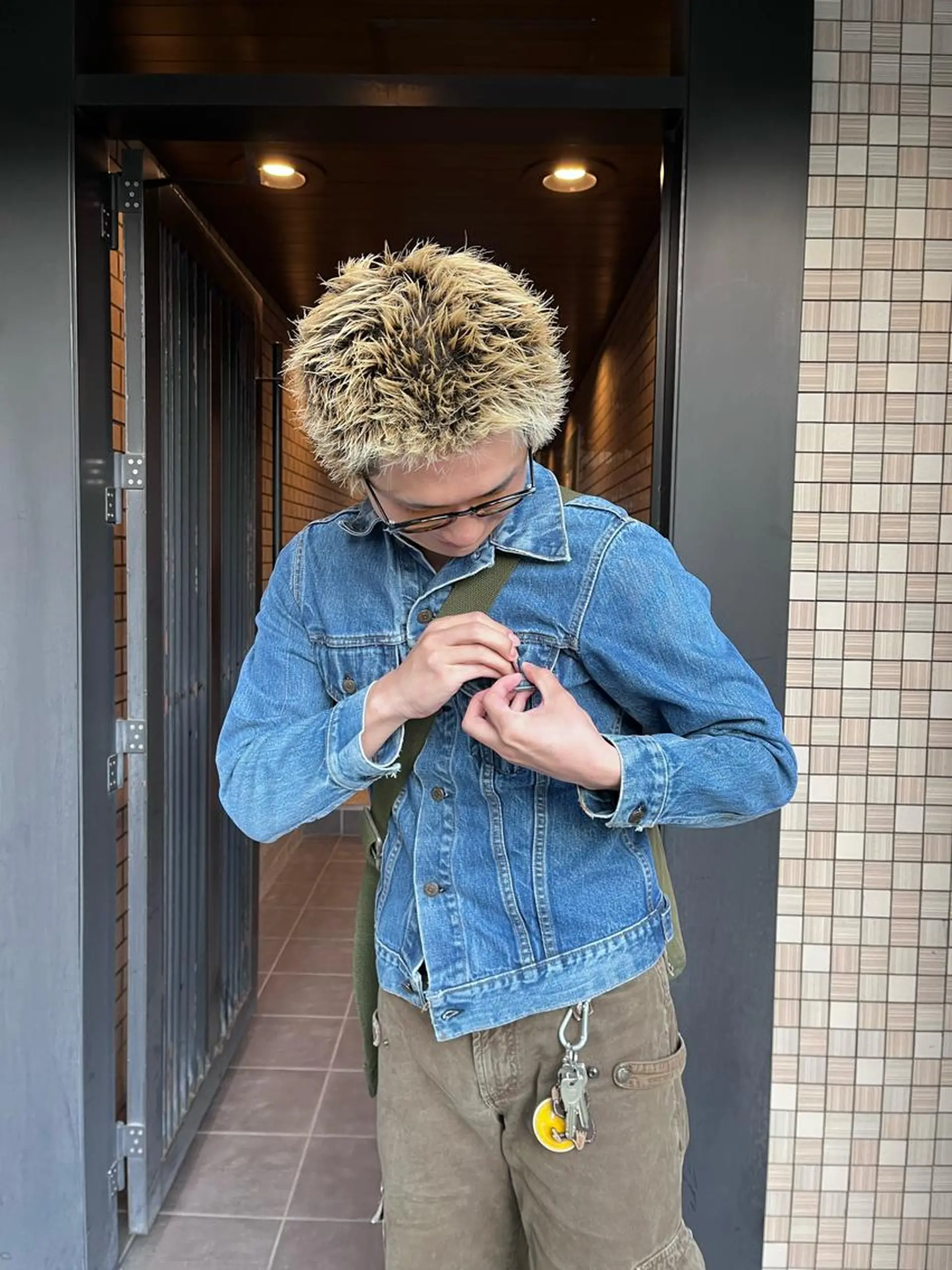 ショート カラー メンズ カット ヘアカラー トリートメント トレンドヘア◎ 店長　清原佑太のヘアスタイル