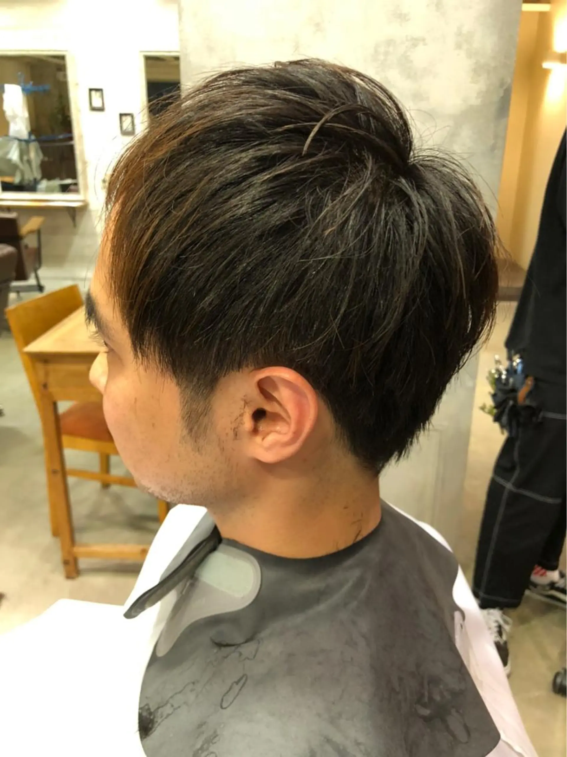 ショート メンズ ショートヘア 岸本 桂輝のヘアスタイル