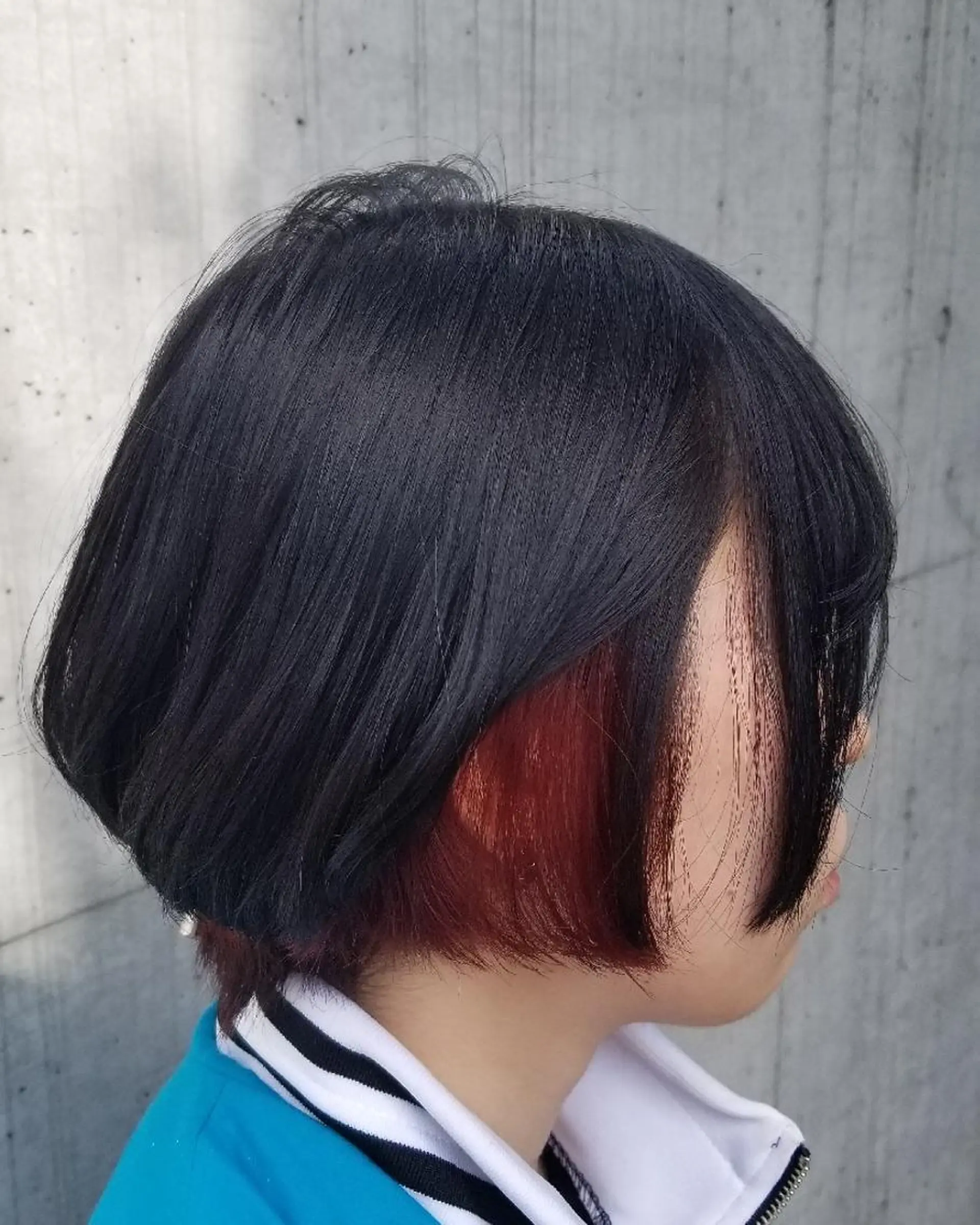 ミディアム カラー グレージュ インナーカラー ピンクカラー 🔴赤み消し/ 艶カラー落合　優🔴のヘアスタイル