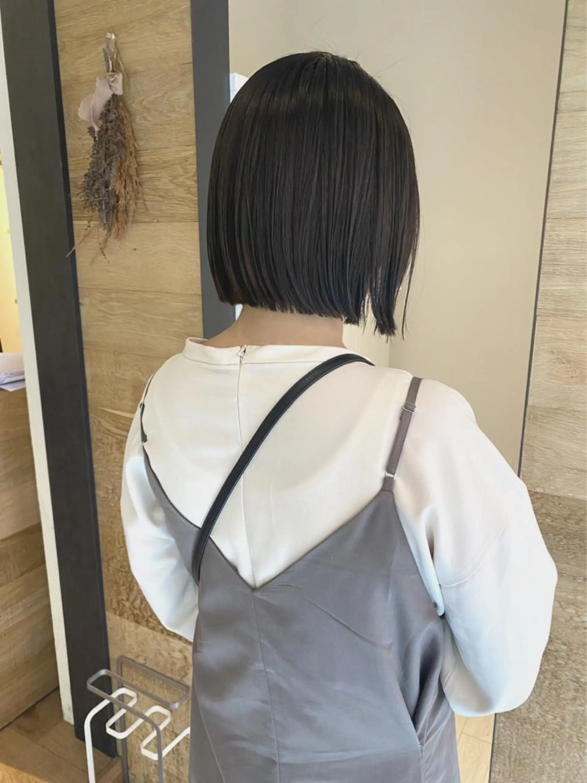 ミディアム カラー カット ヘアカラー 縮毛矯正 newi京橋 【sachi】のヘアスタイル