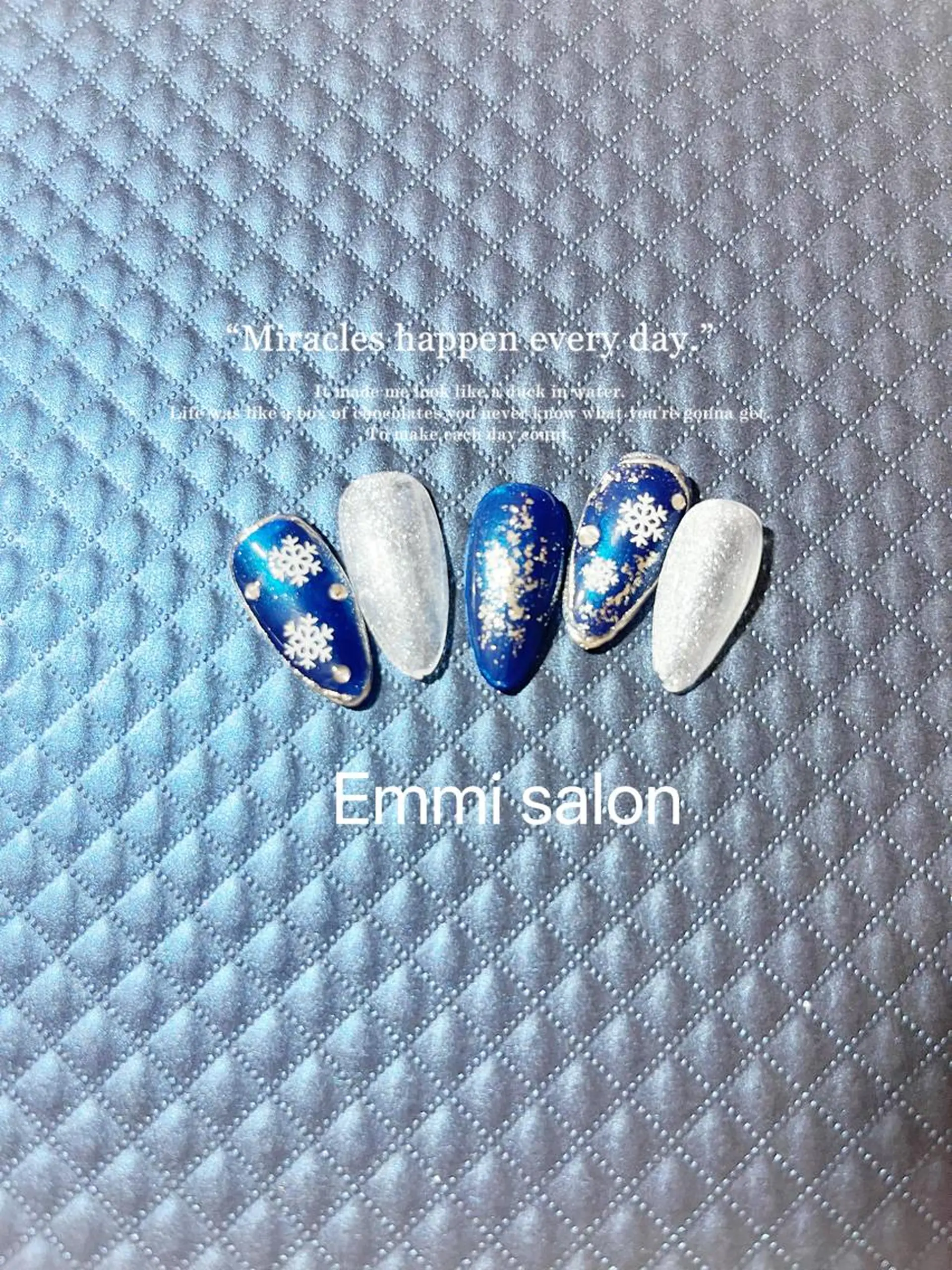 ネイル 冬ネイル emmi      salon所属・Emmi salonのネイルデザイン