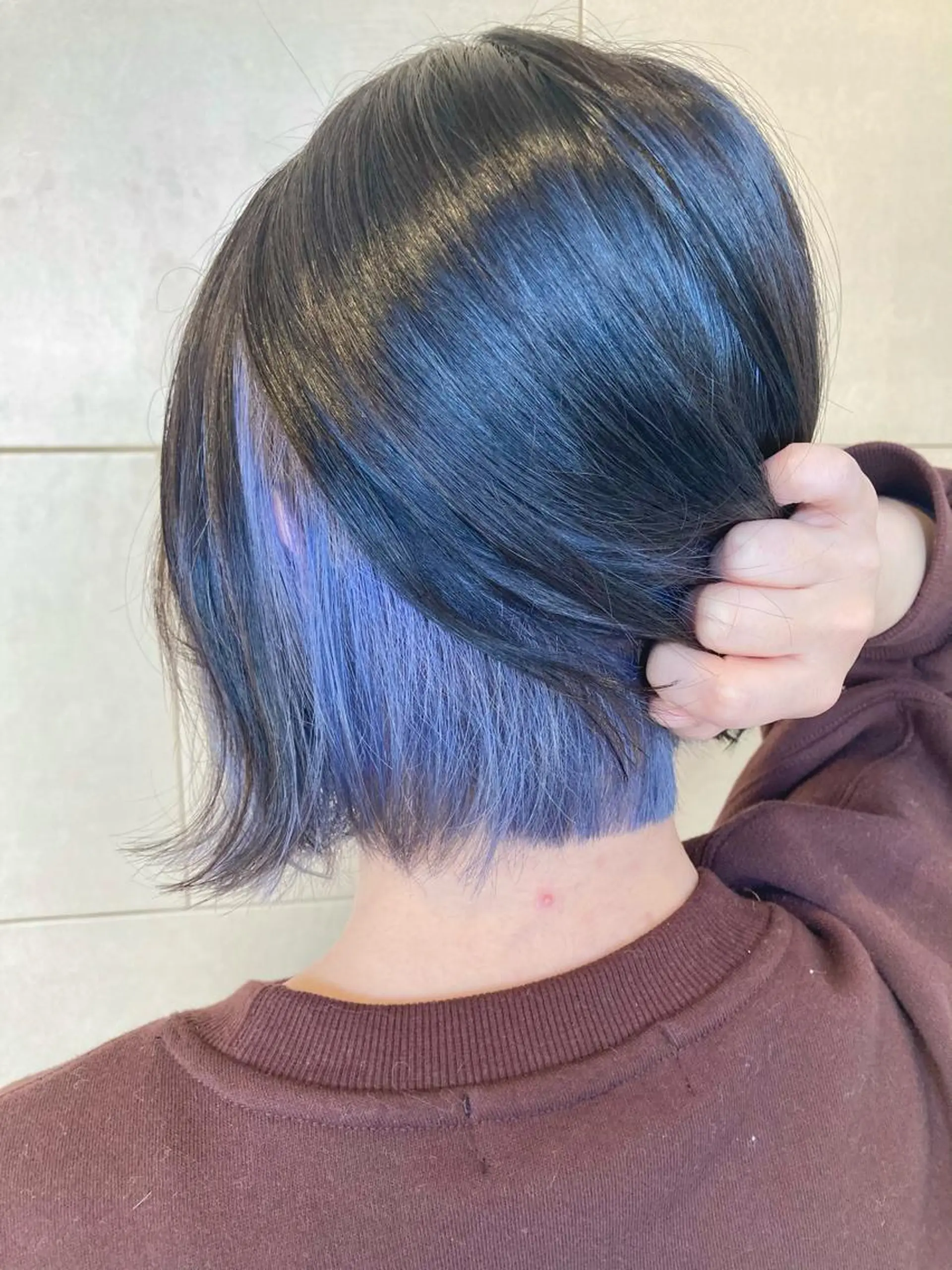 ミディアム タカツド ユウキのヘアスタイル